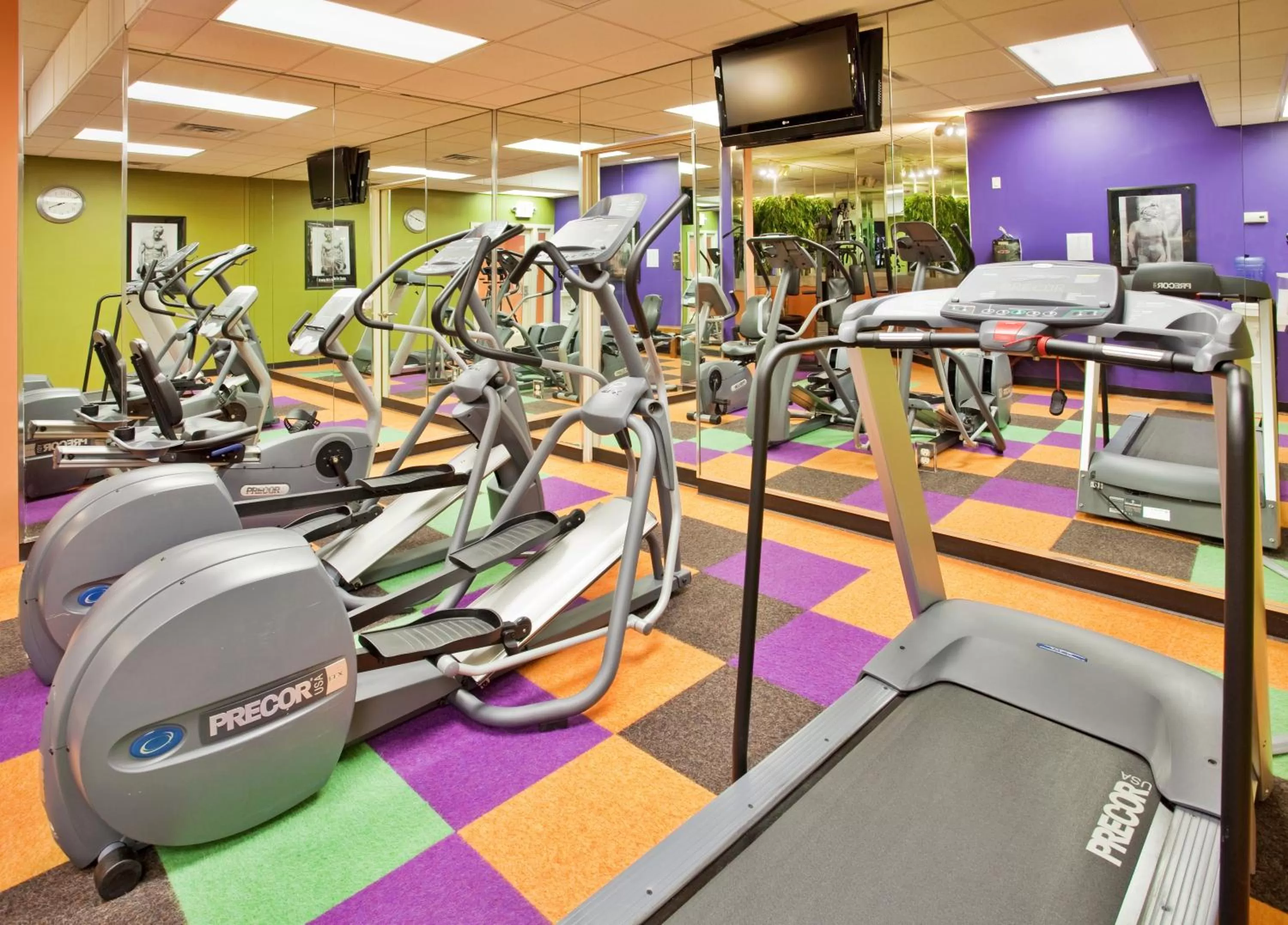 Fitness centre/facilities in Holiday Inn At the Campus by IHG