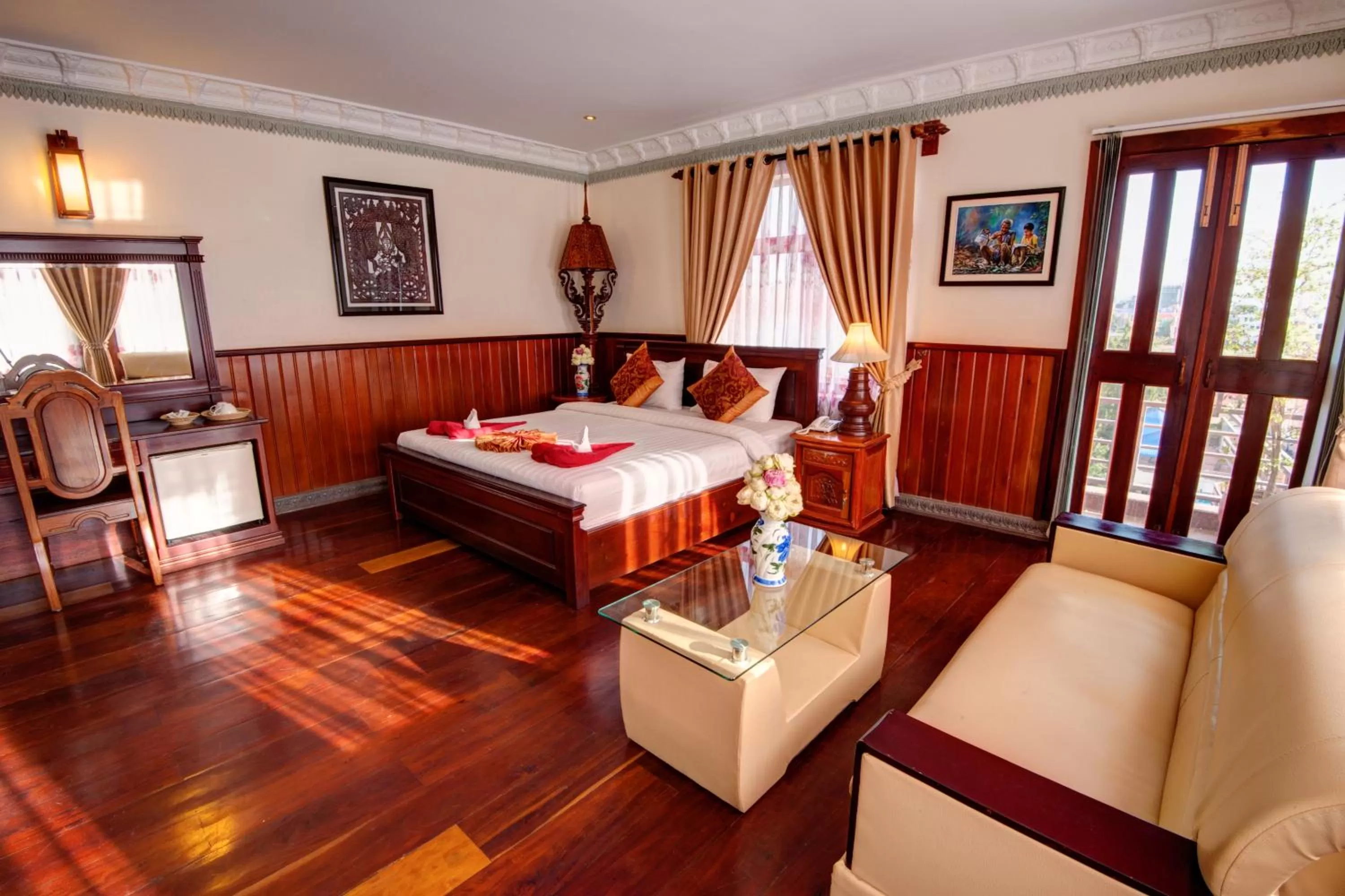 Photo of the whole room, Bed in Okay Boutique Hotel