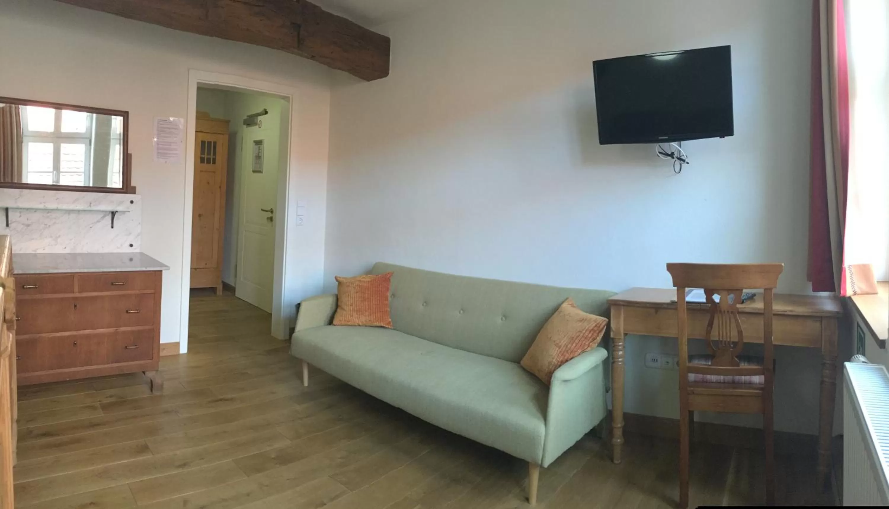 Decorative detail in Fachwerk-Hotel Eisenbart