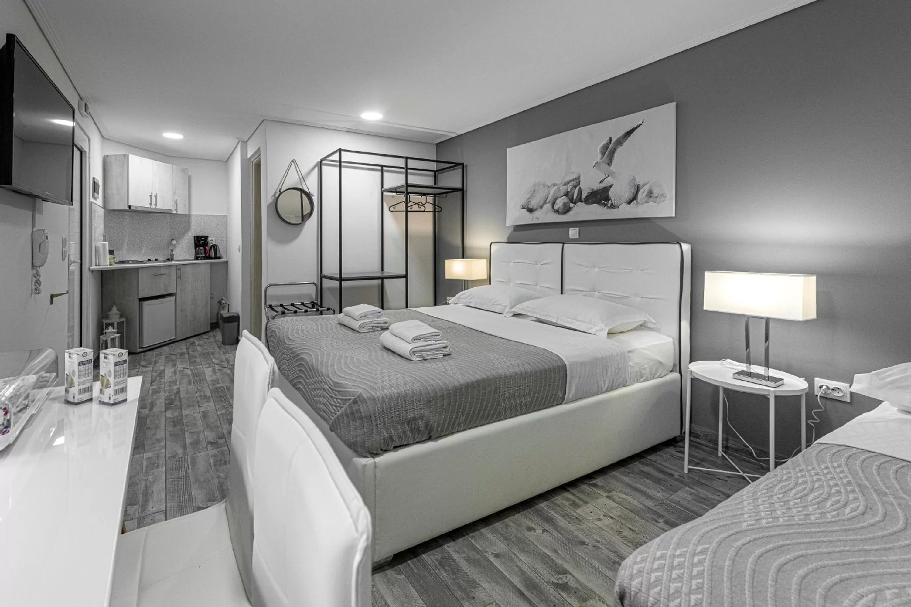 Bed in Comfort Stay Athens Airport Hotel - FREE shuttle from and to the airport