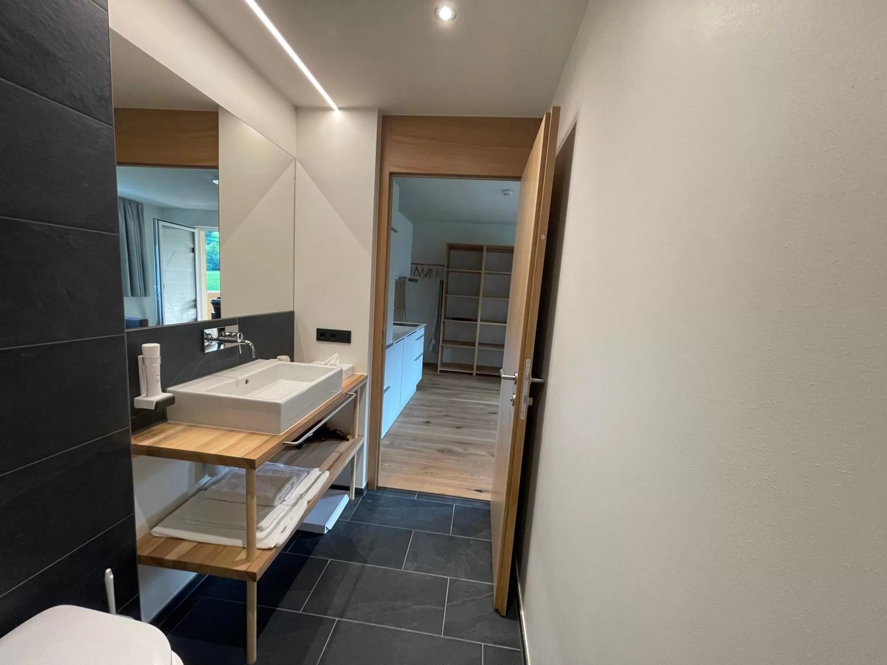 Bed in Panoramahotel Sonnhalde