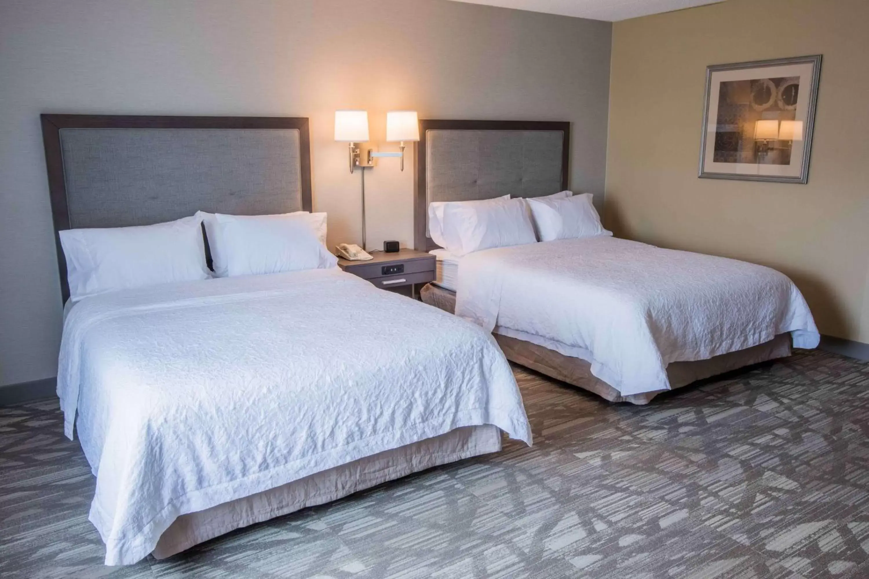Queen Room with Two Queen Beds - Disability Access/Non-Smoking in Hampton Inn & Suites Tilton Queen Room with Two Queen Beds - Disability Access/Non-Smoking in Hampton Inn & Suites Tilton