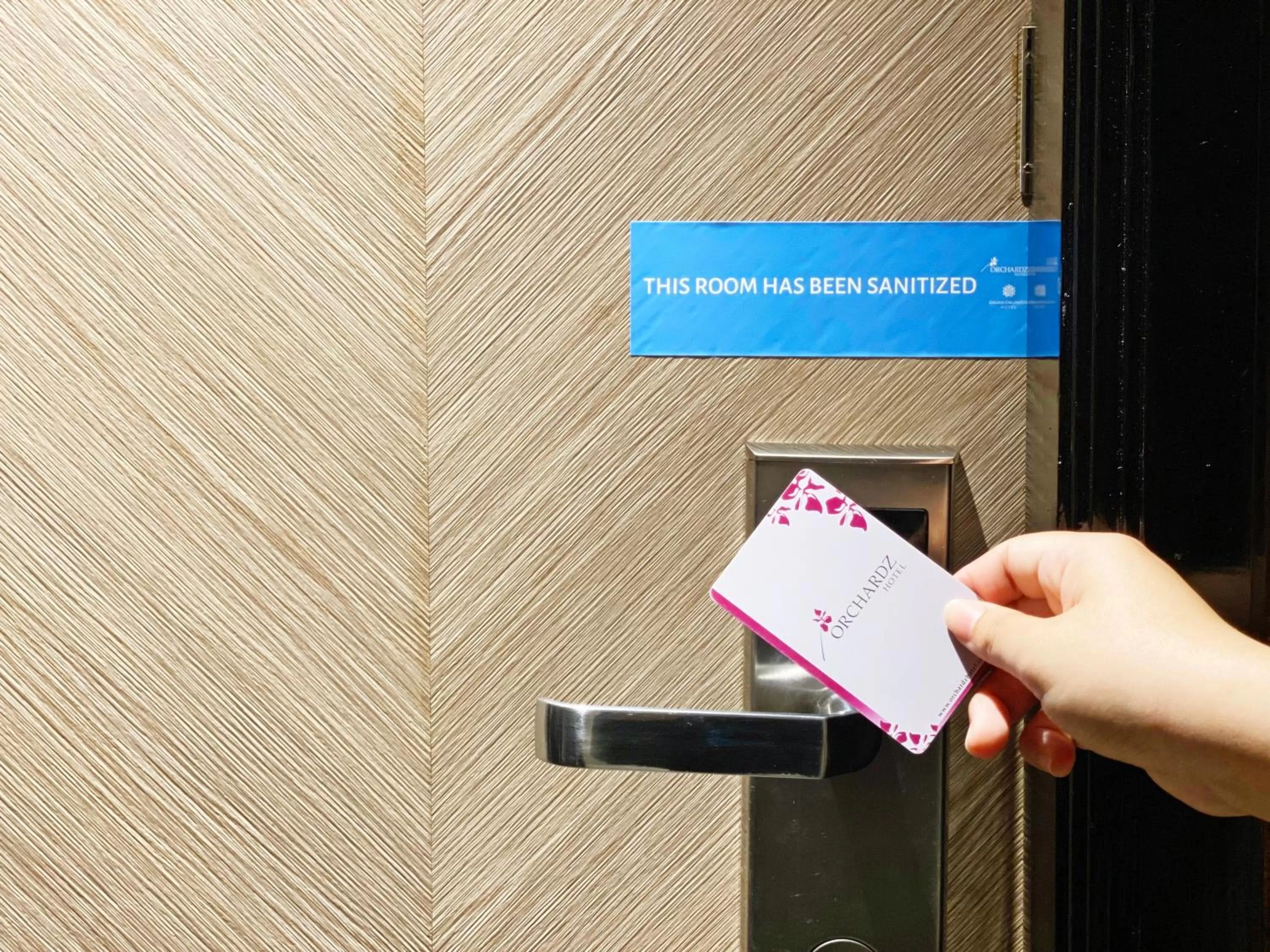 Decorative detail in Orchardz Hotel Industri Jakarta Kemayoran