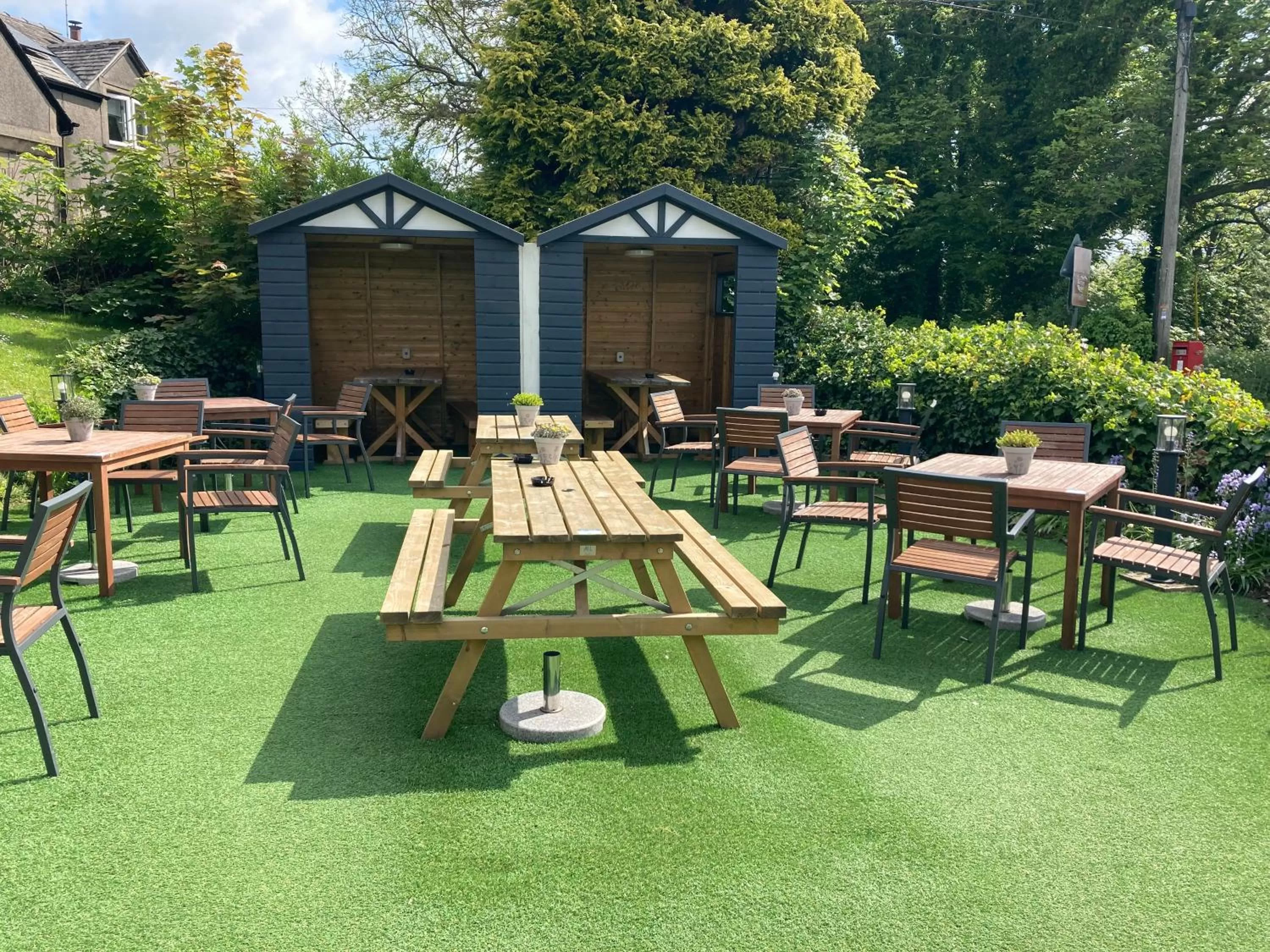 Garden in The Stork Hotel