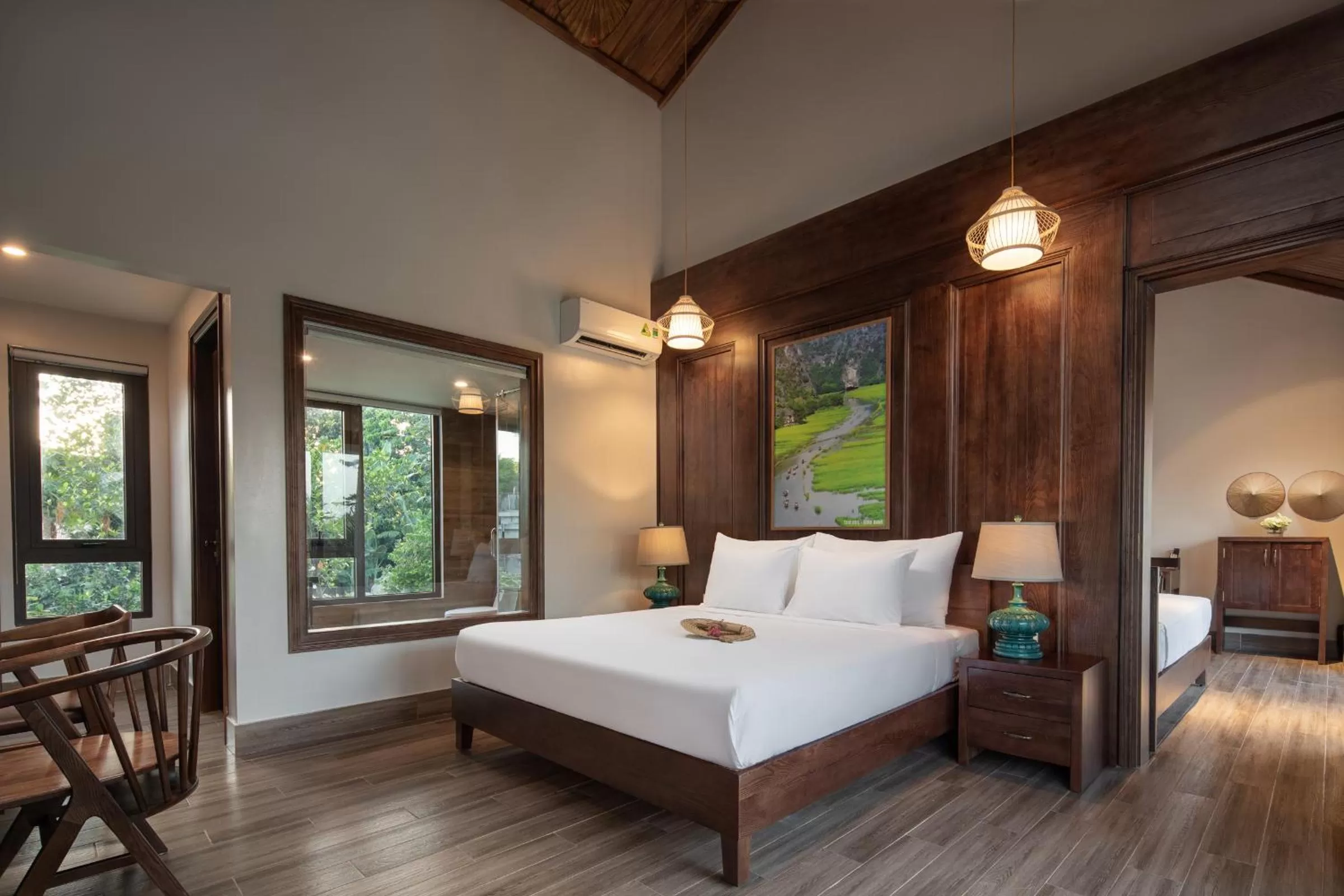 Photo of the whole room, Bed in Bai Dinh Riverside Resort & Spa