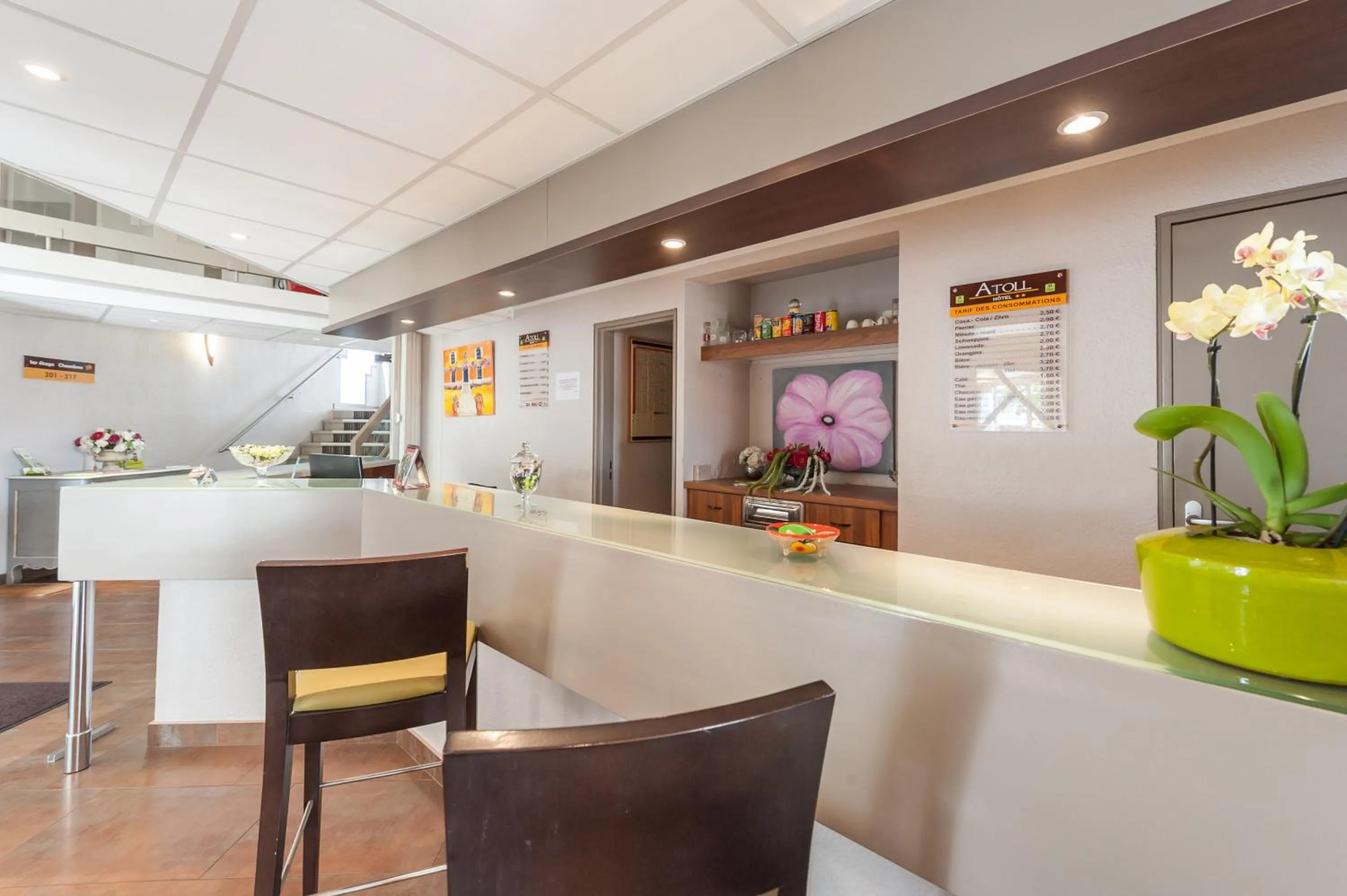 Lobby or reception in Contact Hotel Atoll