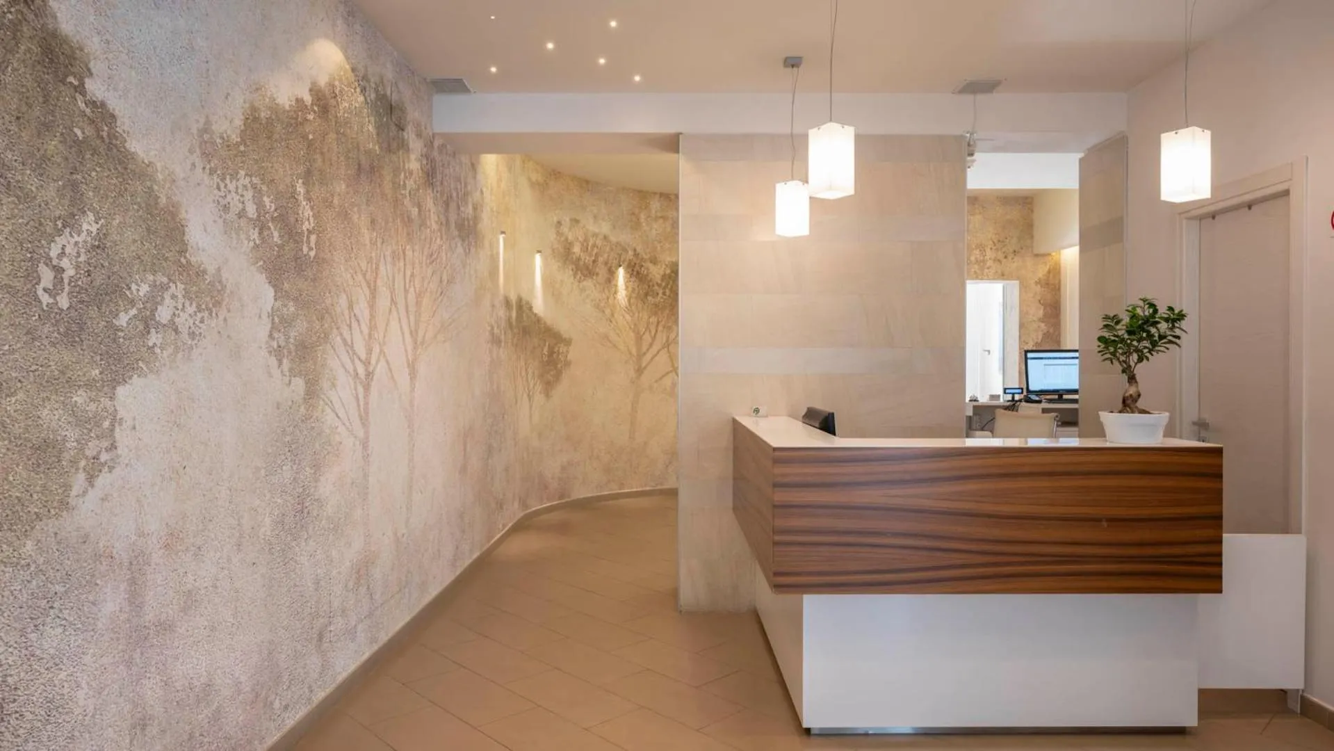 Lobby or reception in Hotel La Pineta