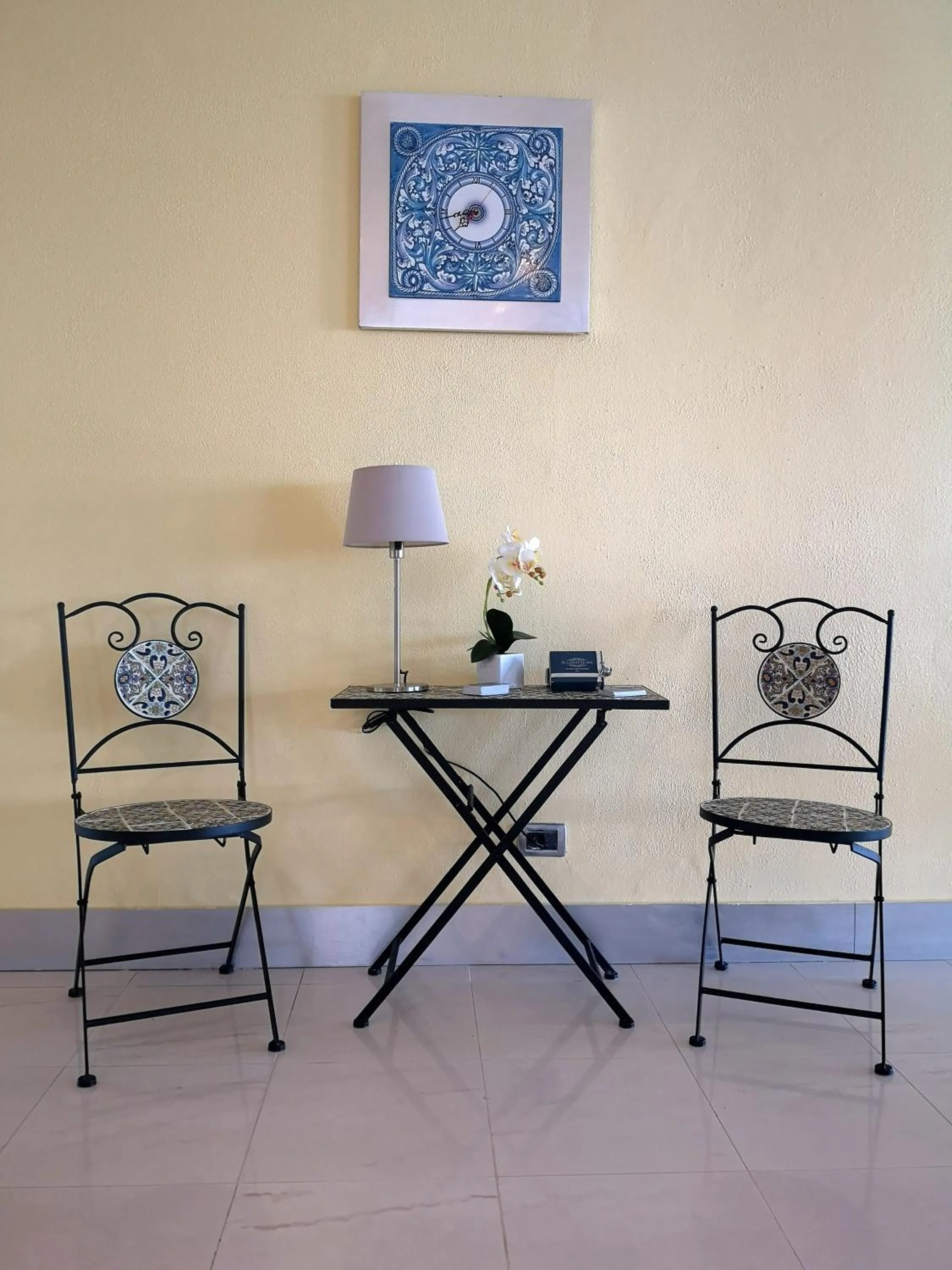 Lobby or reception in Albergo Mediterraneo