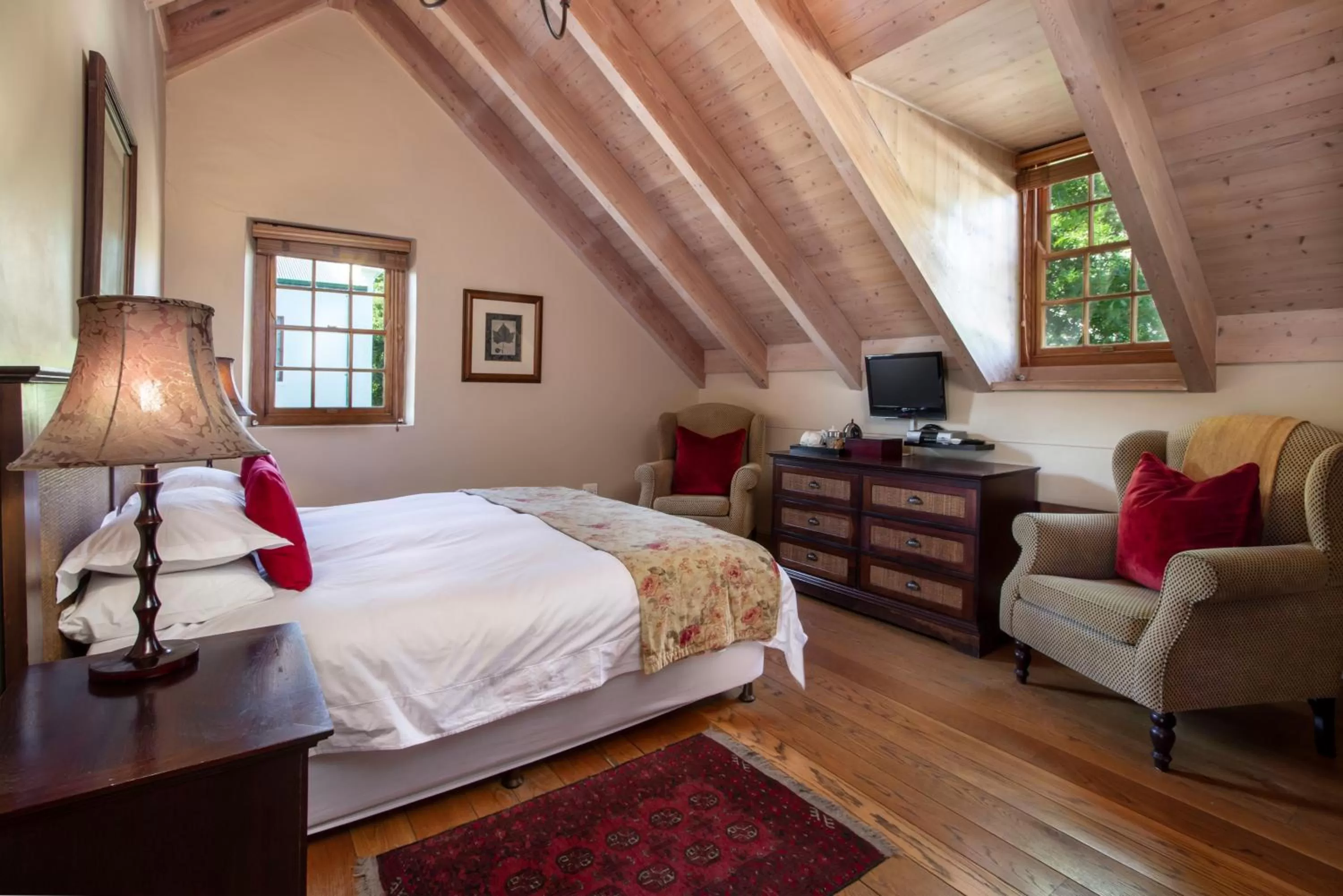 Bedroom, Bed in De Hoek Manor