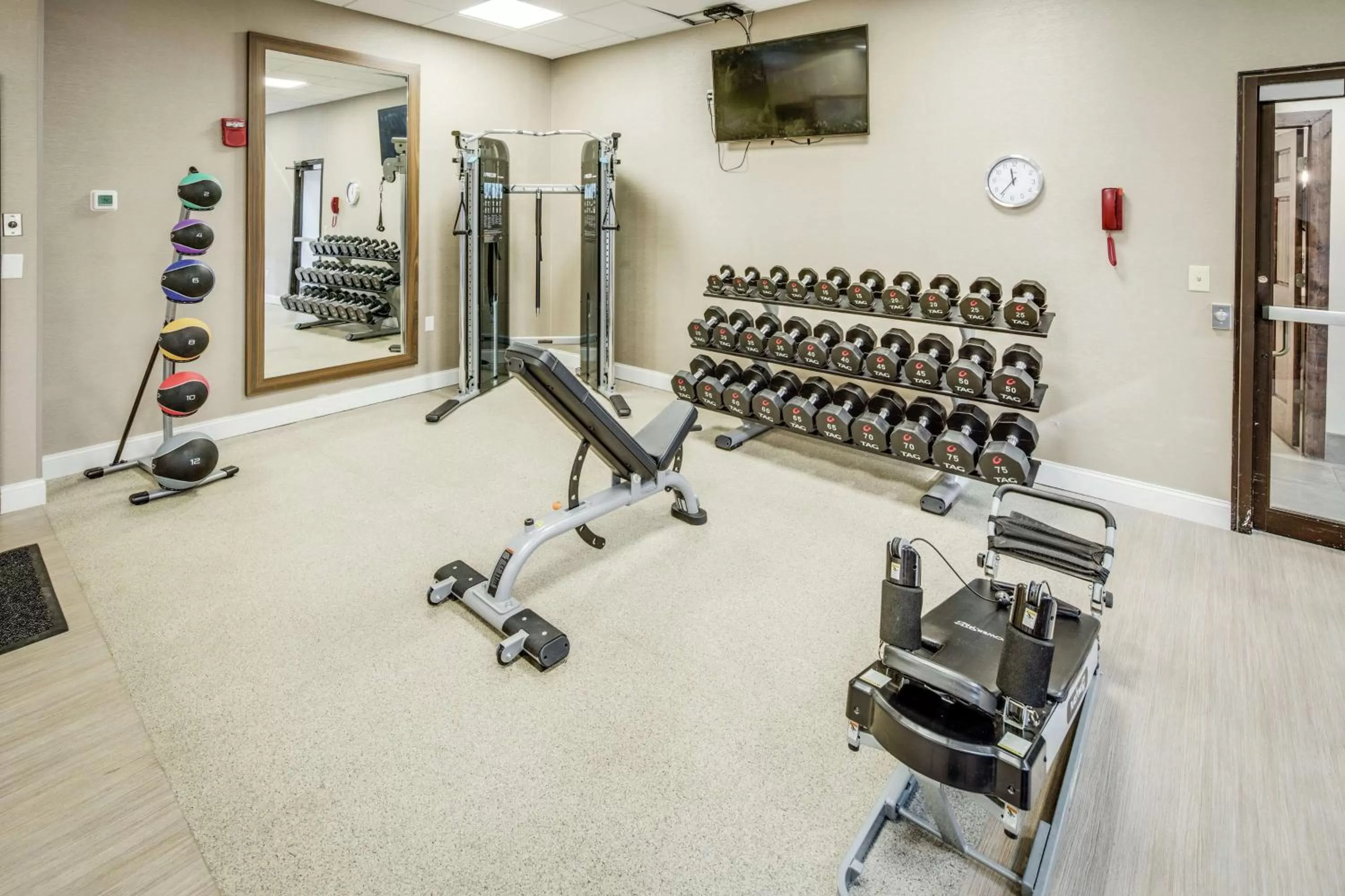 Fitness centre/facilities in DoubleTree by Hilton Huntington, WV
