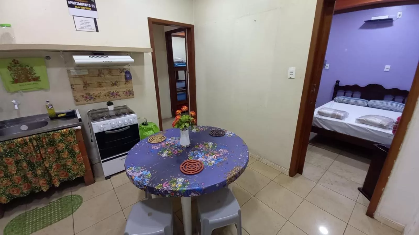 Kitchen or kitchenette, Kitchen/Kitchenette in Apart Hotel-Amazonas Shooping