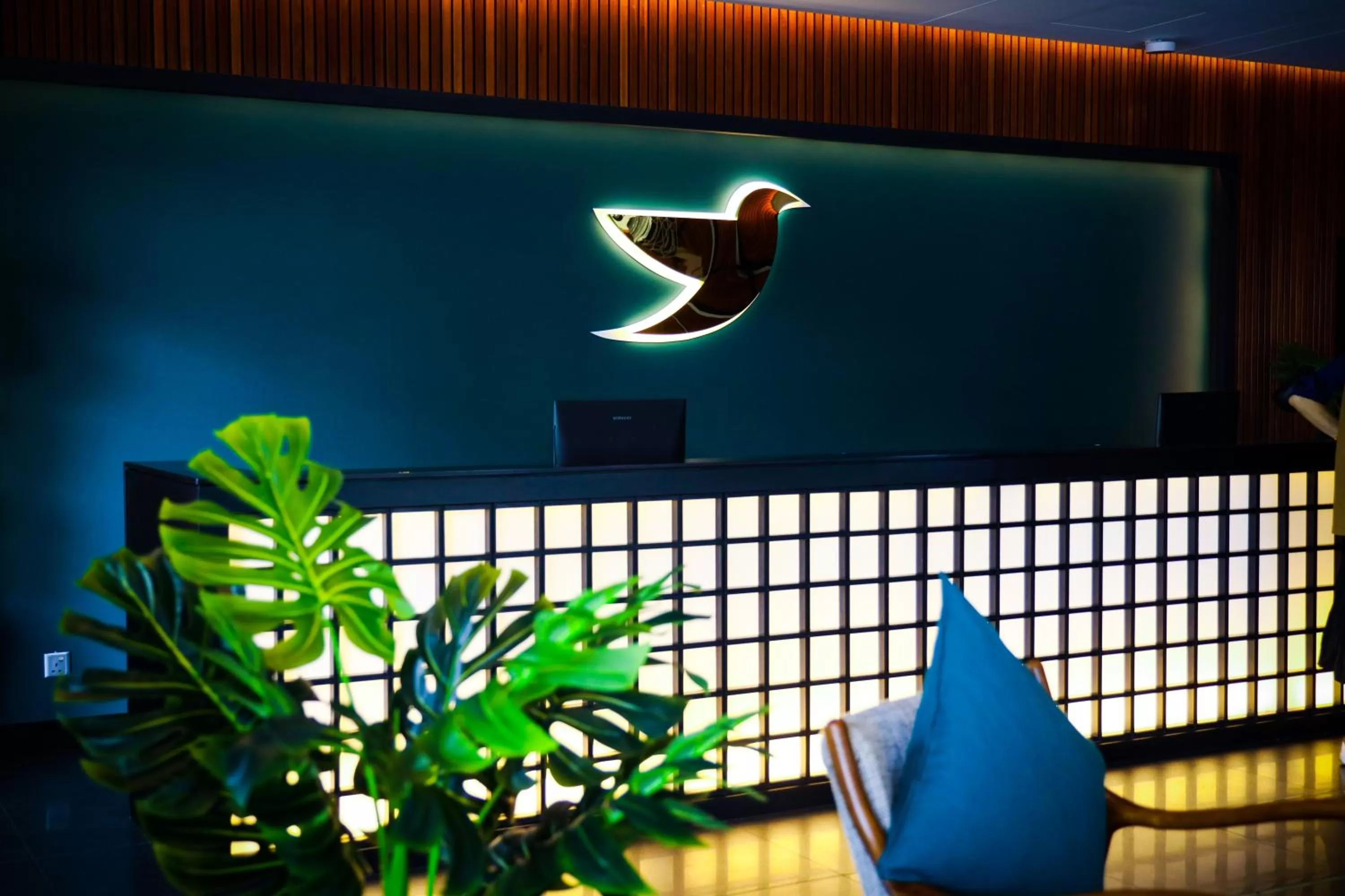 Property logo or sign in The Journey hotel