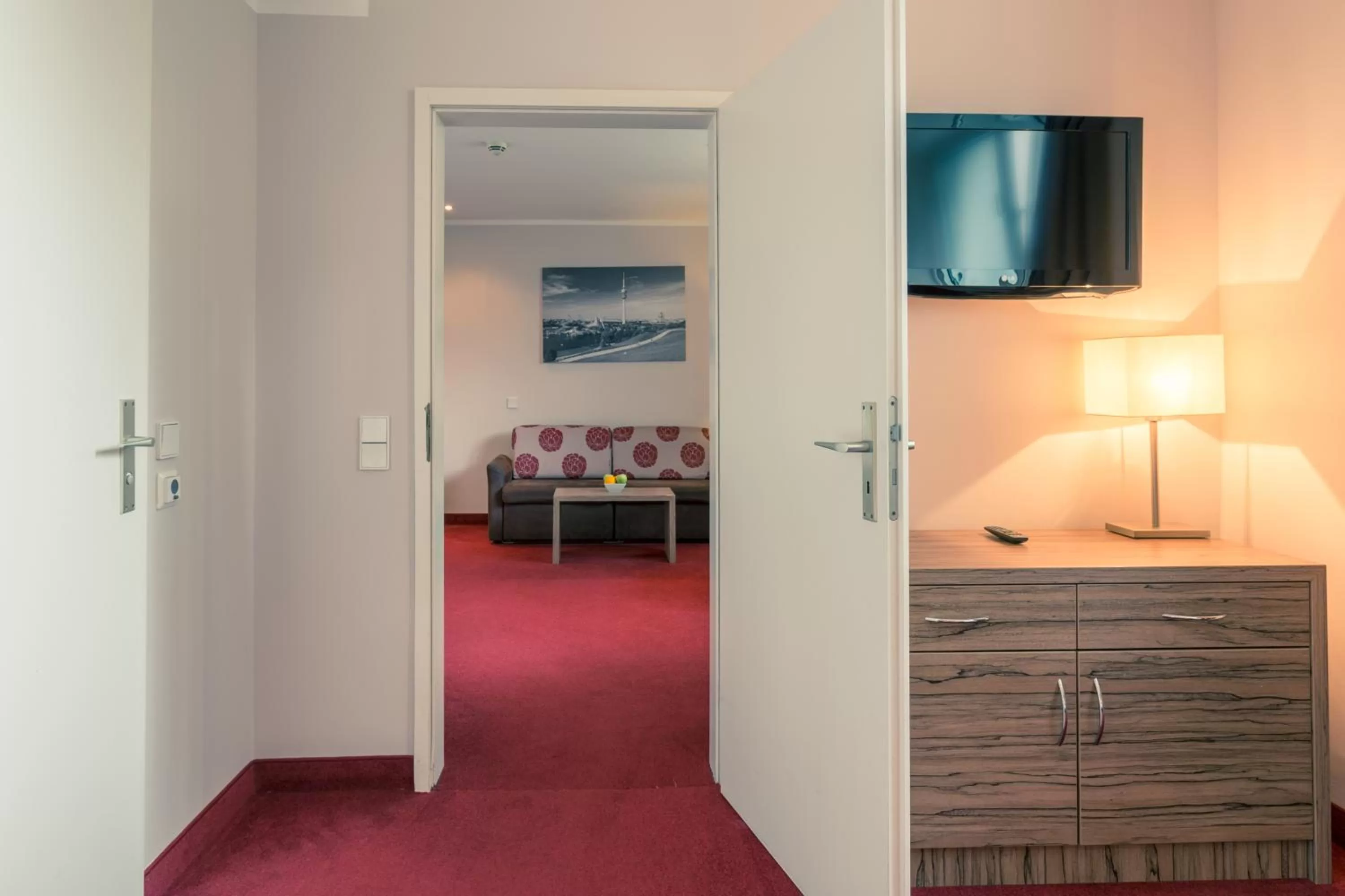 Photo of the whole room, Bed in Hotel Wetterstein