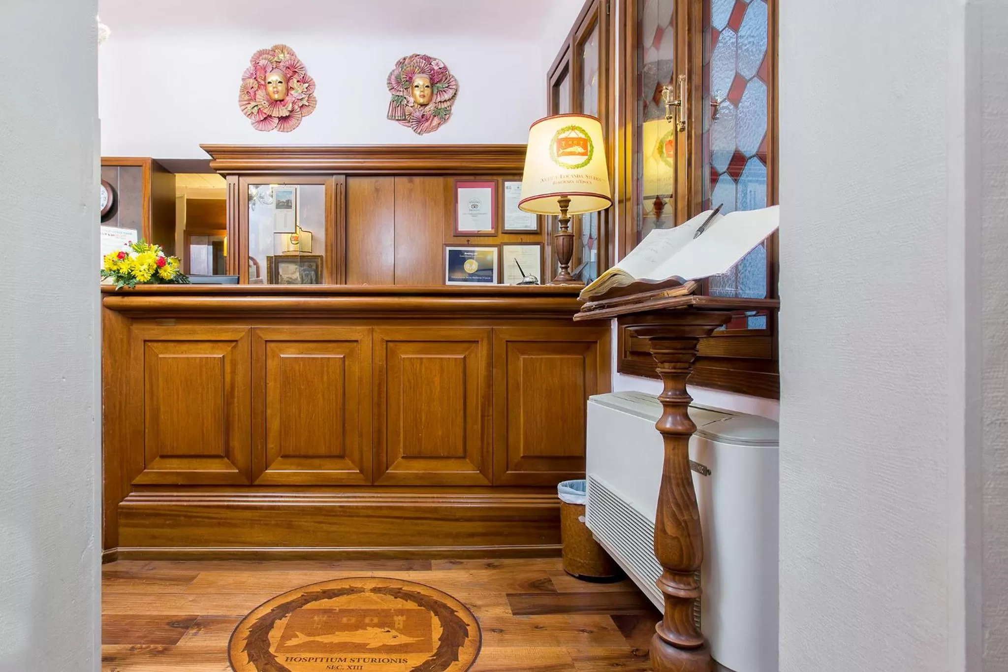 Lobby or reception in Antica Locanda Sturion Residenza d'Epoca