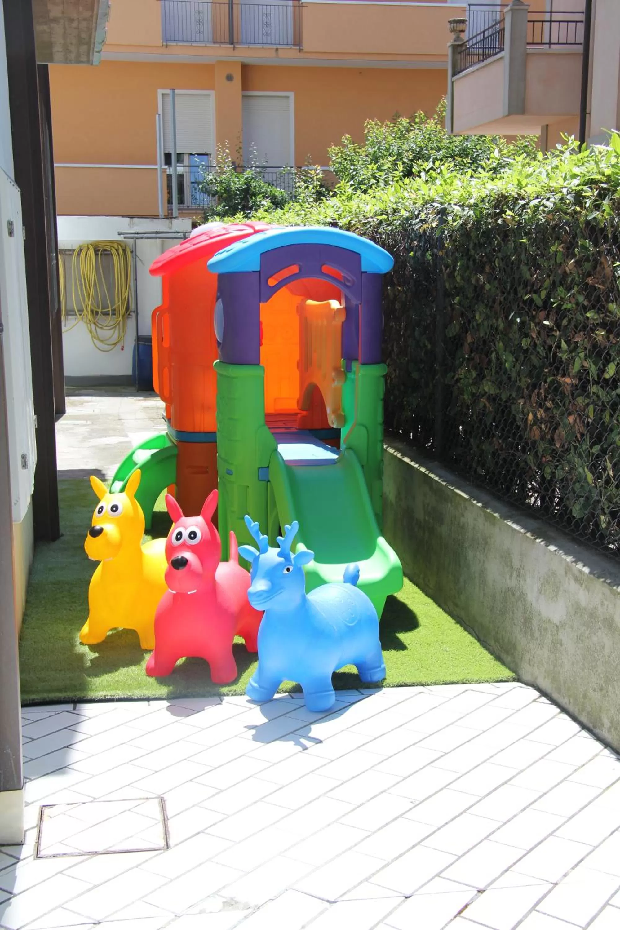 Children play ground in Hotel Vela Azzurra