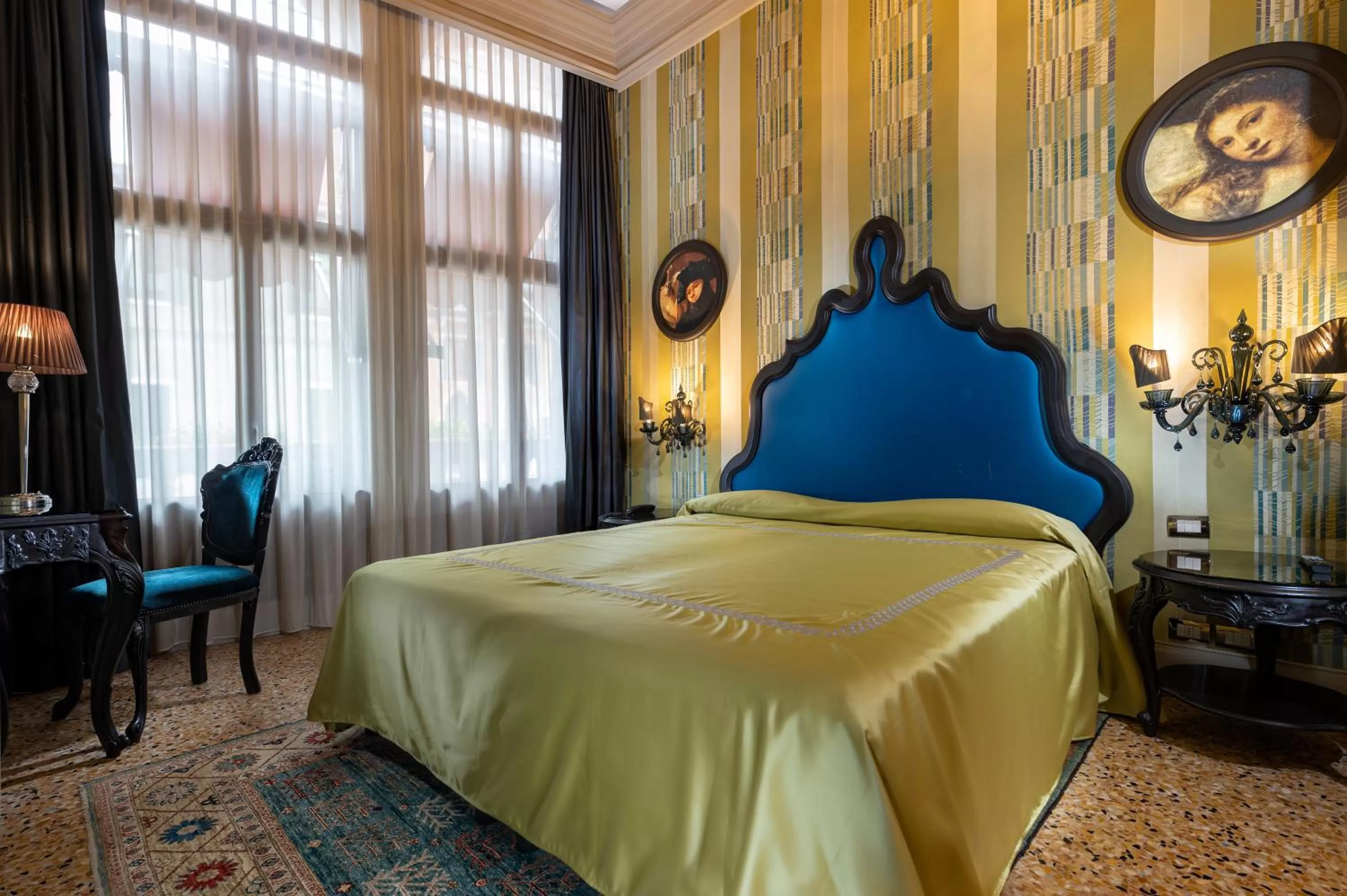 Bed in Hotel Palazzetto Madonna