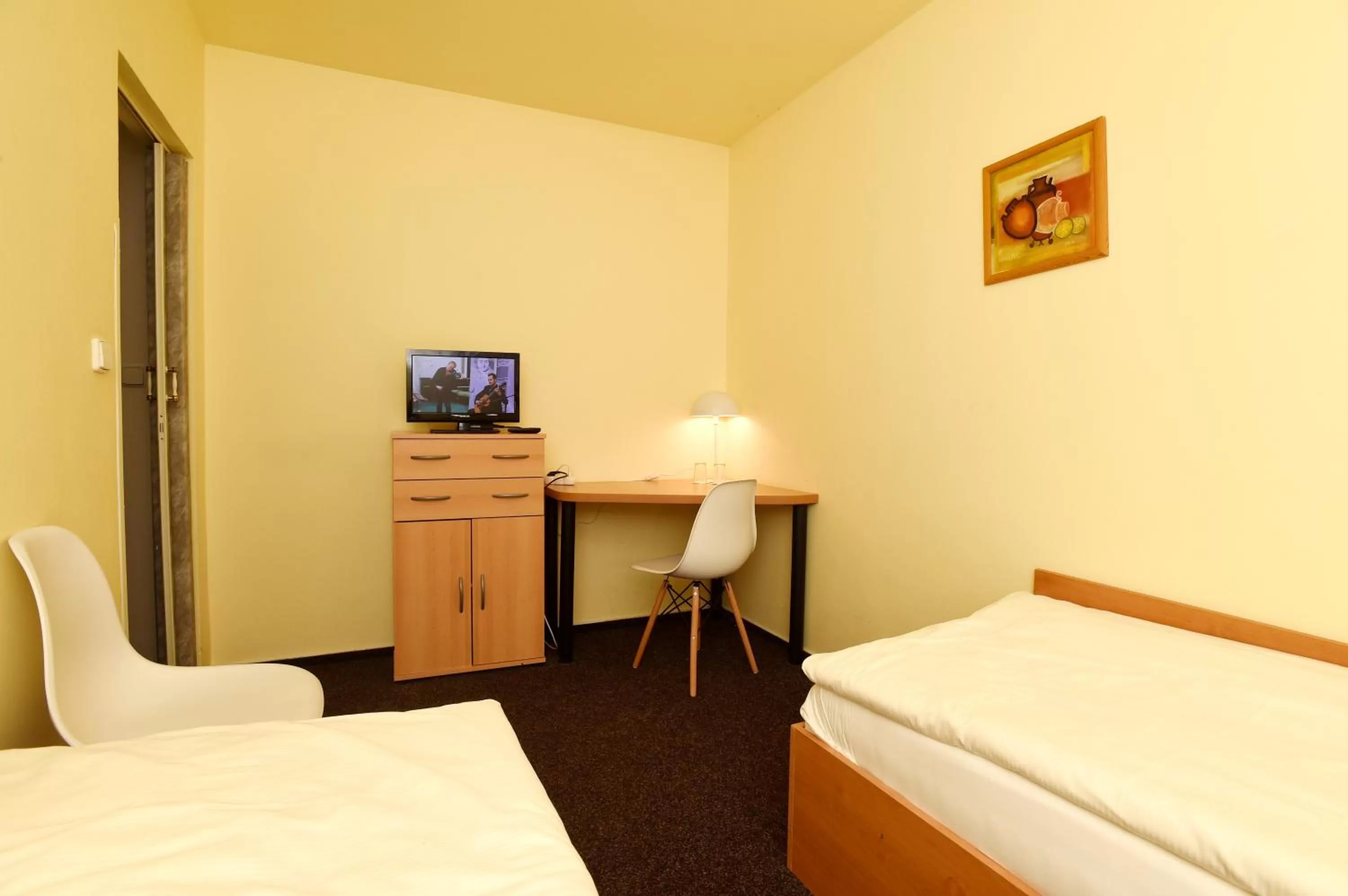 Bed in Hotel U Jezírka