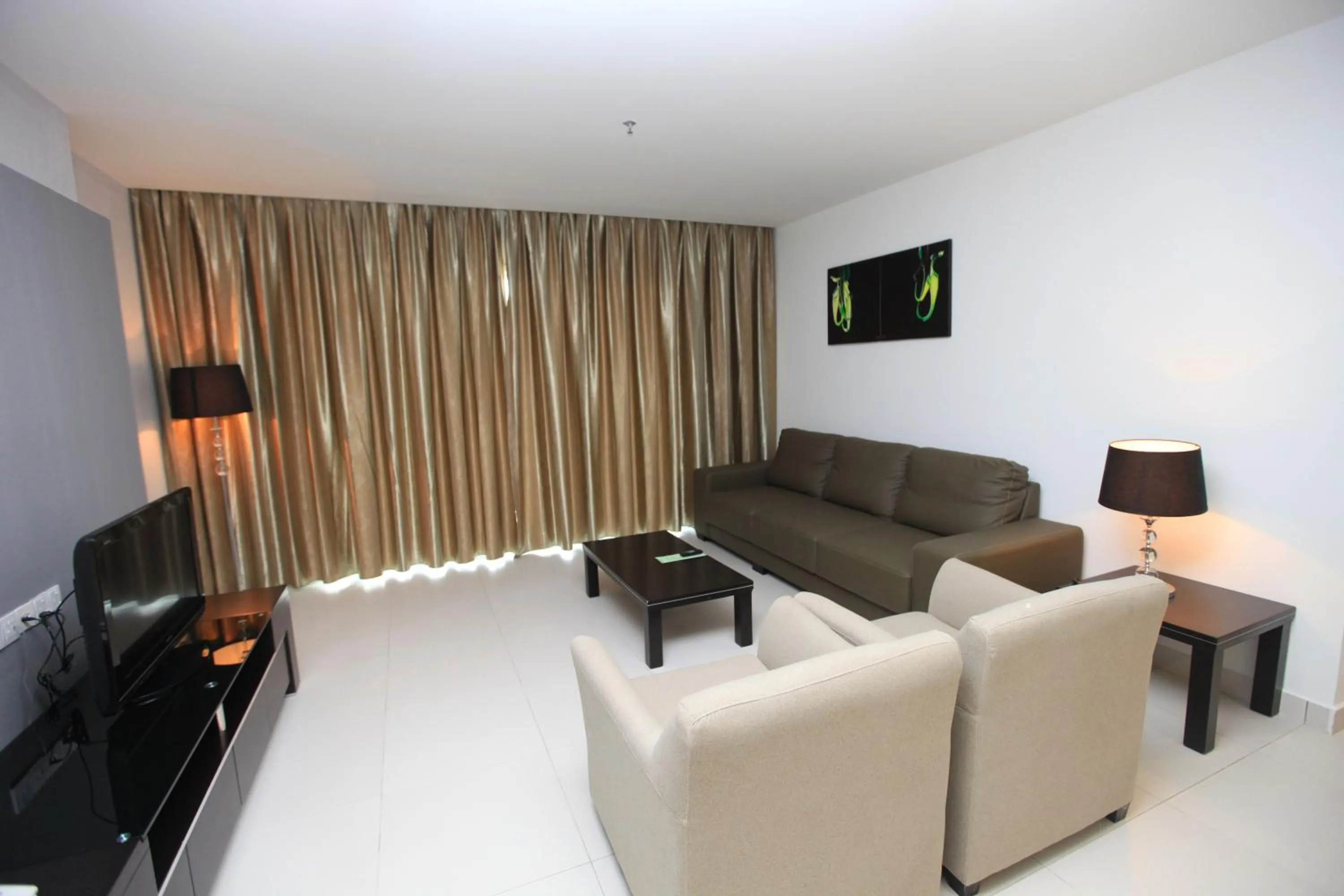 Living room in Merdeka Suites Hotel