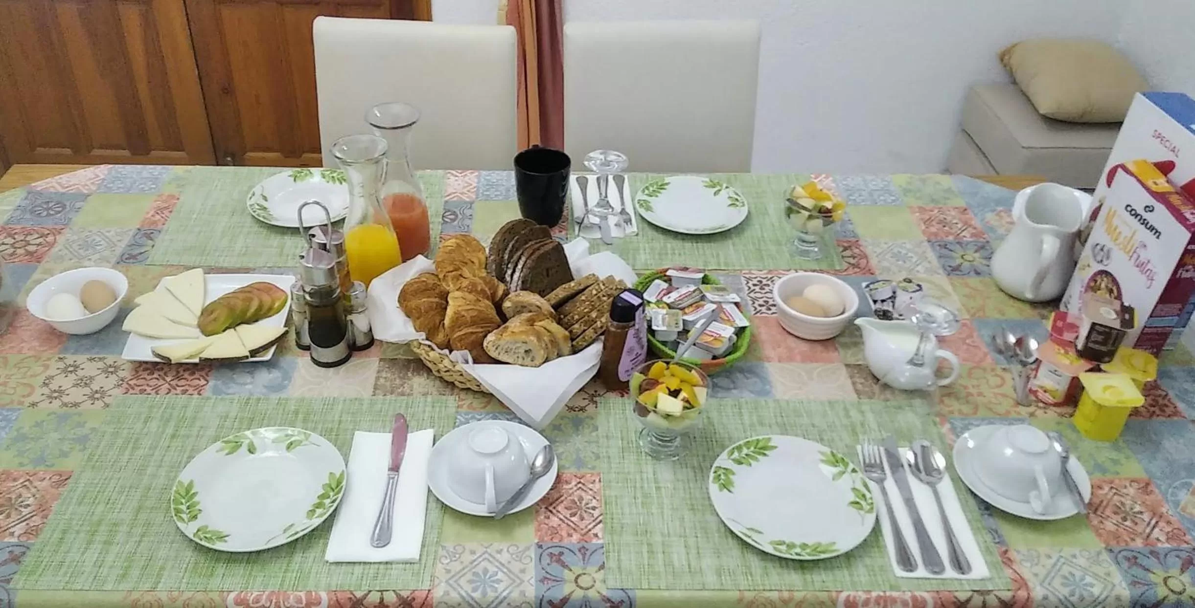 Continental breakfast, Breakfast in Cortijo Esperanza