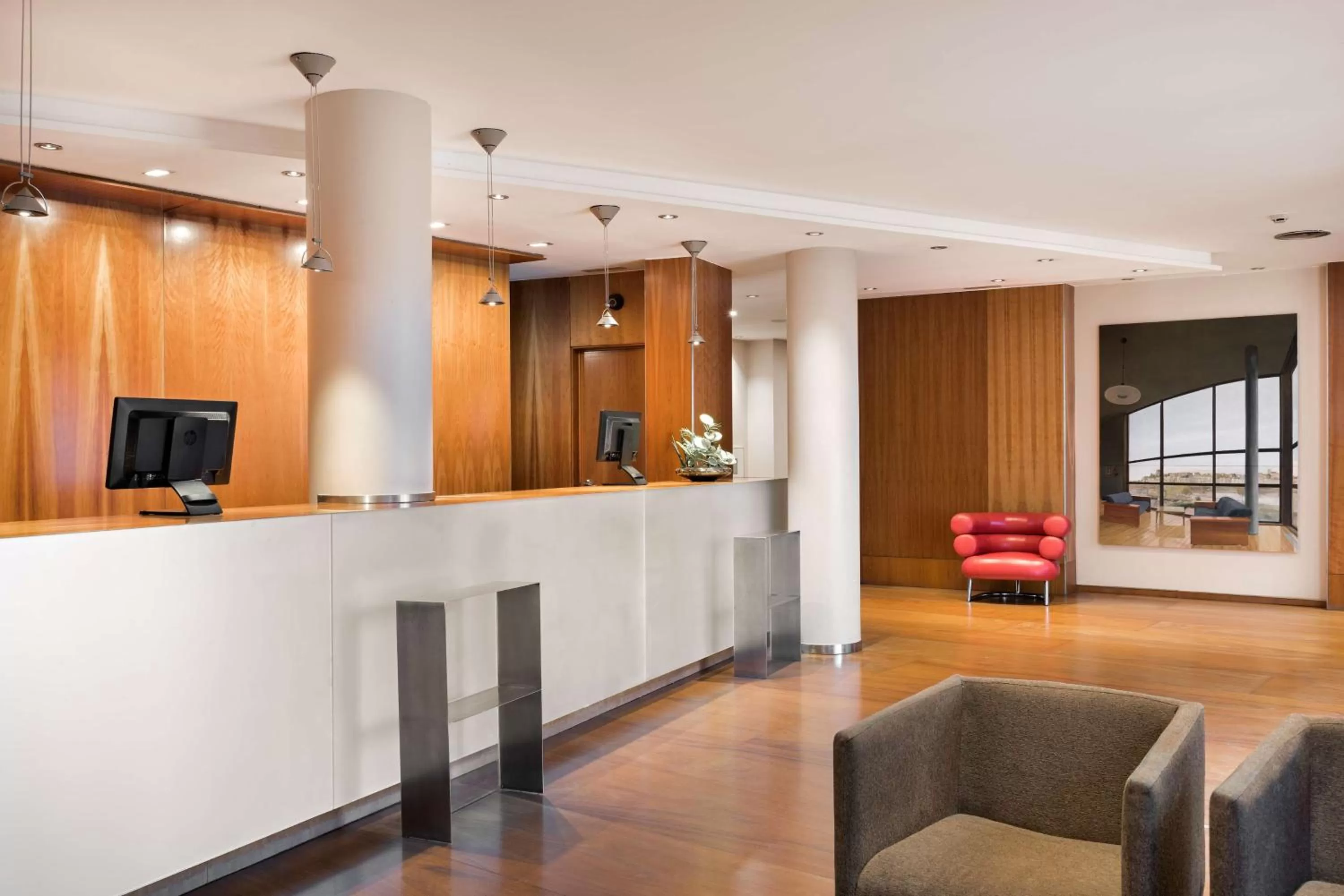 Lobby or reception in NH Zamora Palacio del Duero