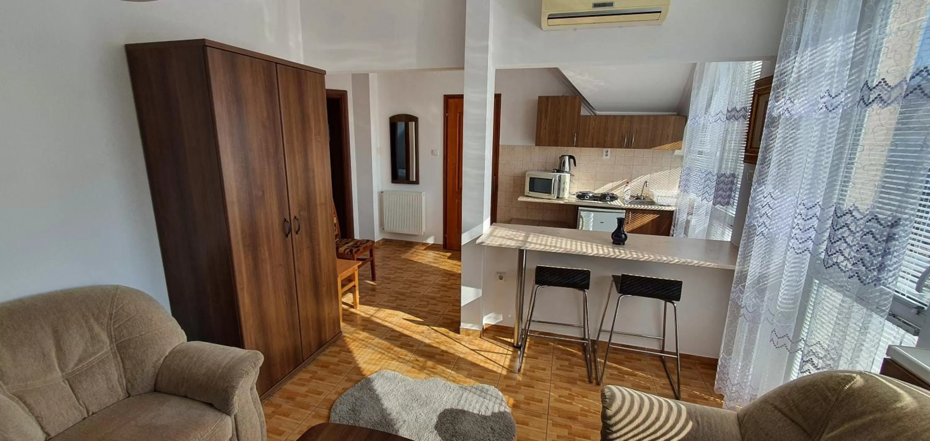 Seating Area in Aqua Oazis Apartman