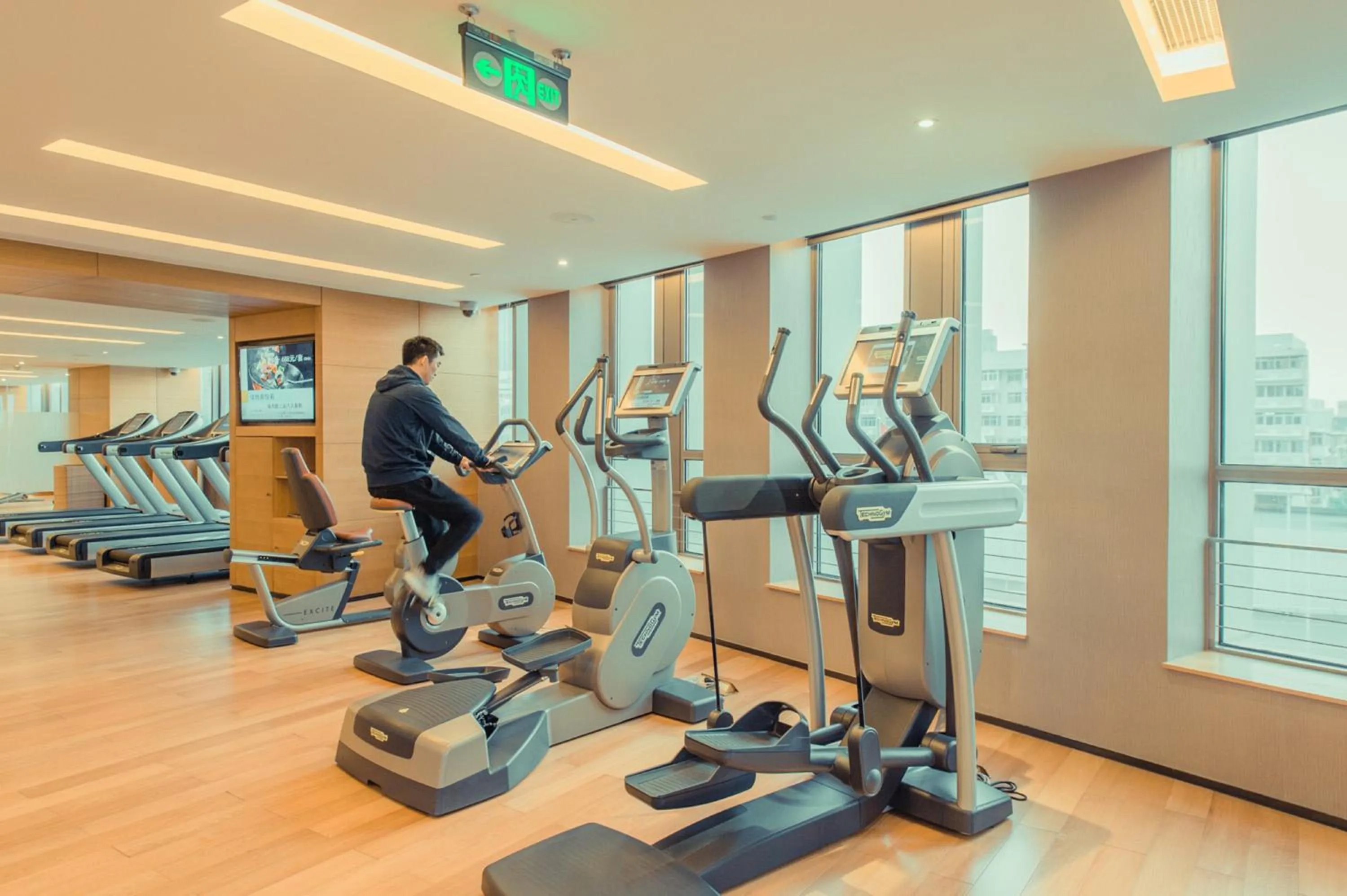 Fitness centre/facilities in Pan Pacific Tianjin