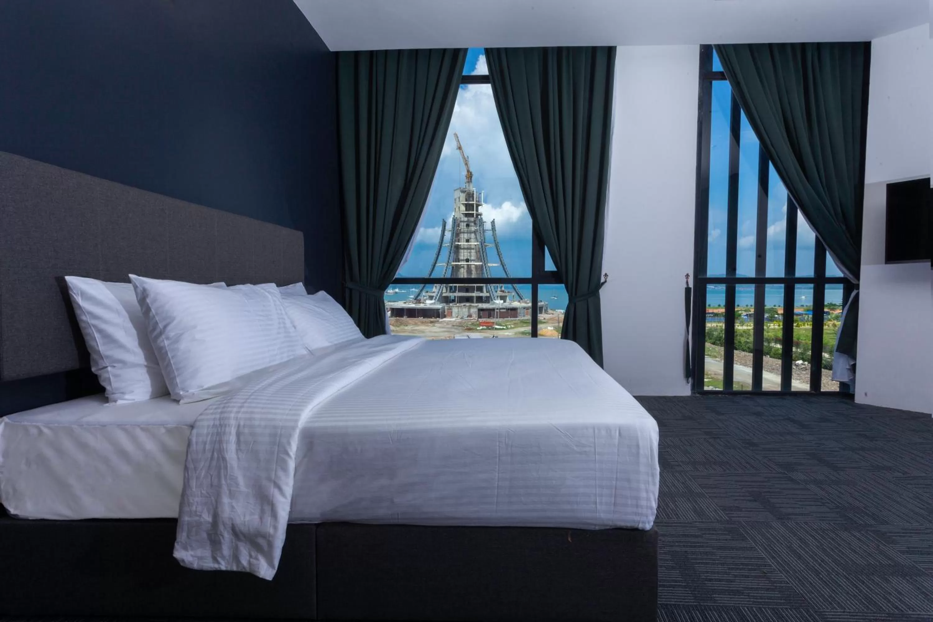 View (from property/room), Bed in We Hotel Langkawi