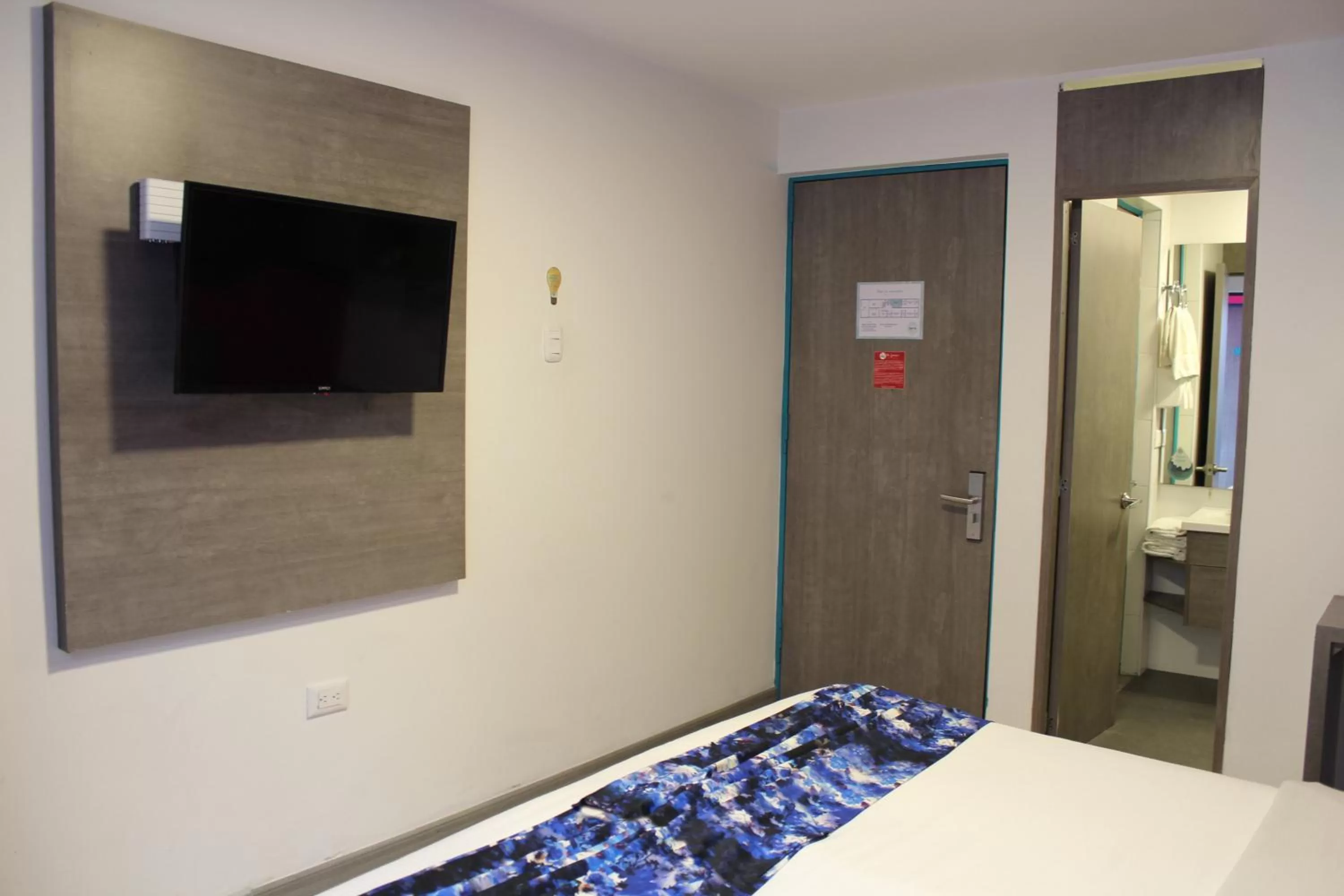 Bathroom, Bed in Agora Suites Self-Service Boutique Hotel