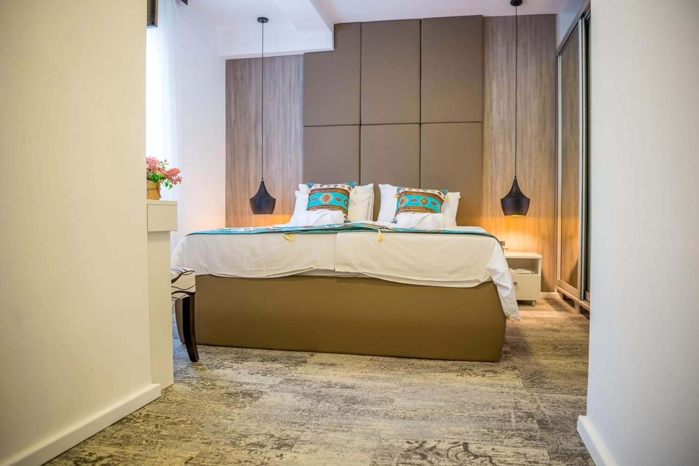 Decorative detail, Bed in Heritage Hotel Gate of Sarajevo