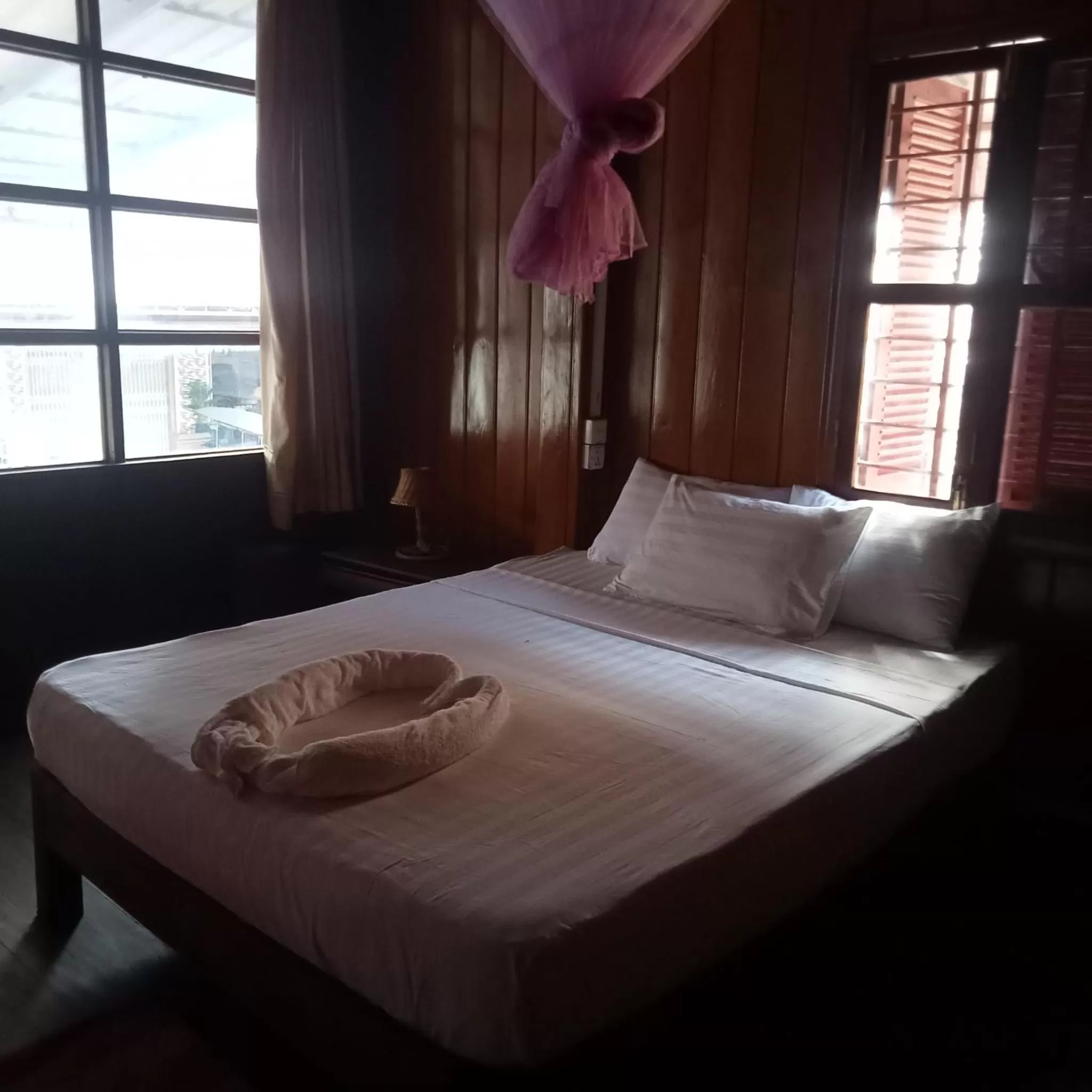 Bed in Nomad Guesthouse