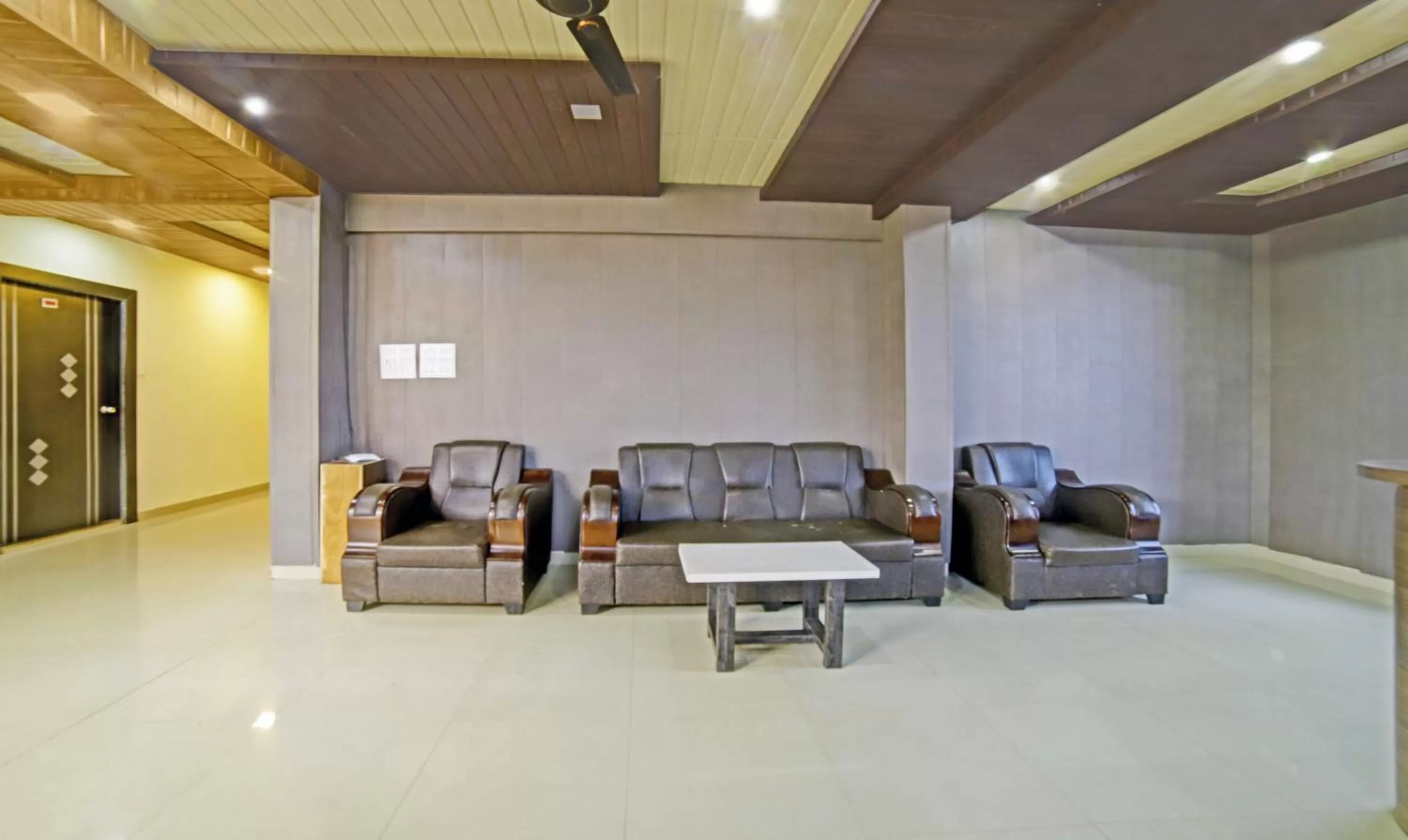 Seating area in Treebo Balaji Excellency with Pool & Spa