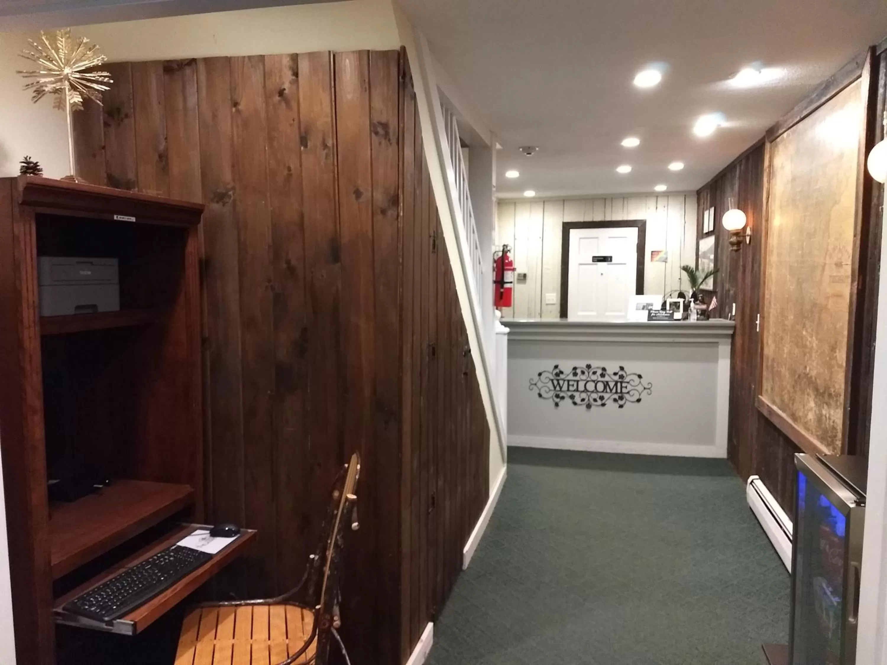 Lobby or reception in The Lodge at West River