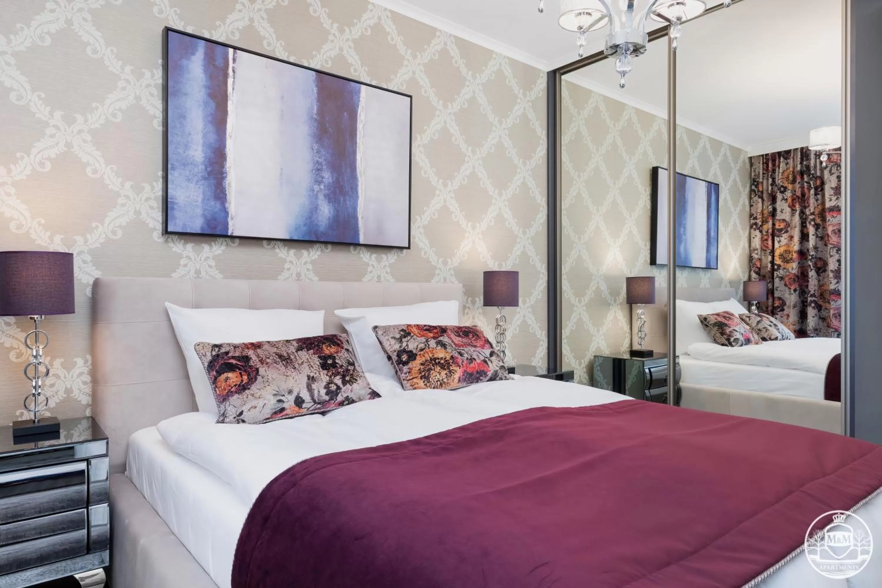 Bedroom, Bed in Nadmorskie Tarasy - Apartments M&M