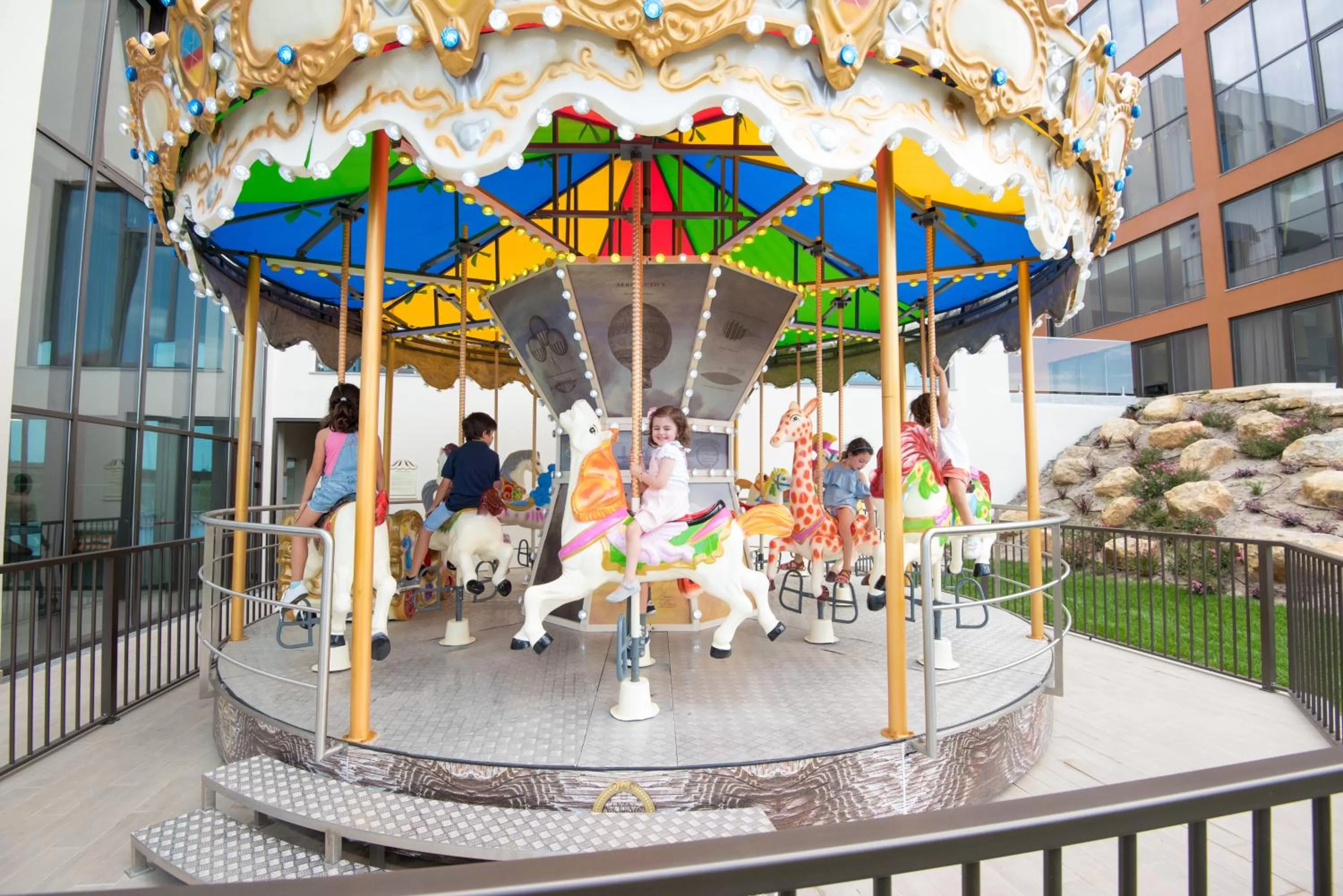 Children play ground in Vila Gale Collection Sintra