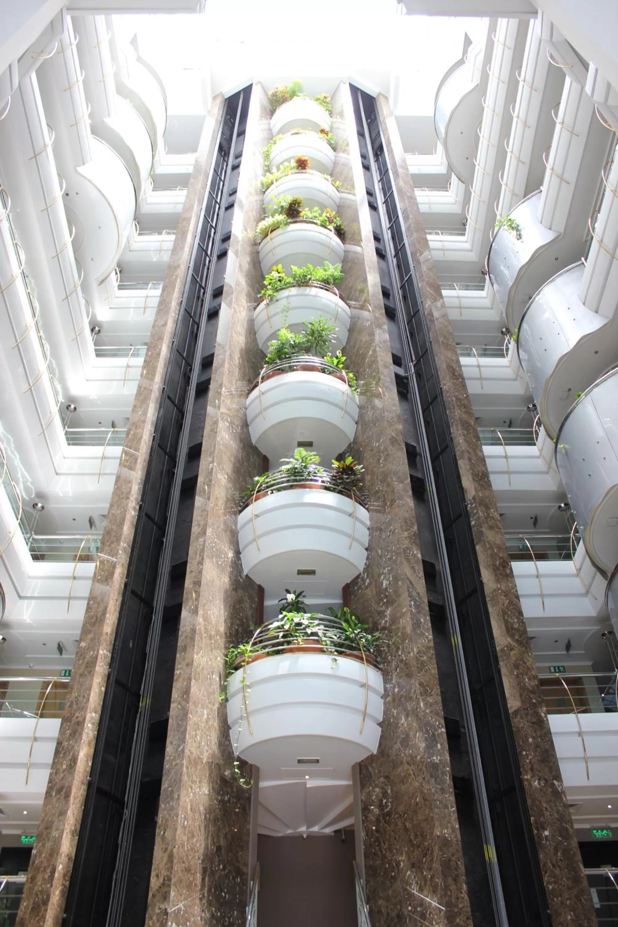 Decorative detail in Sea View Hotel Dubai