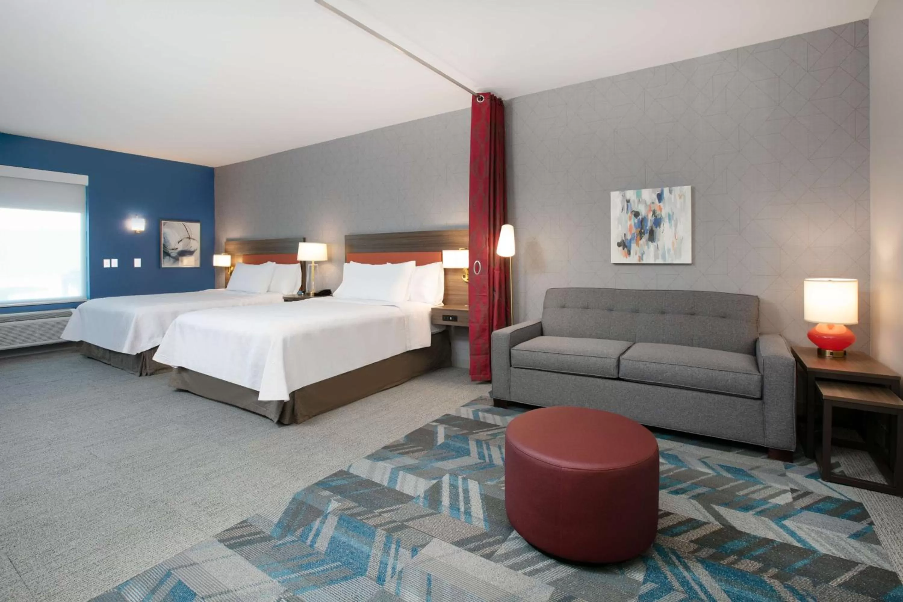 Queen Studio with Two Queen Beds - Mobility Accessible/Non-Smoking in Home2 Suites By Hilton Euless Dfw West, Tx