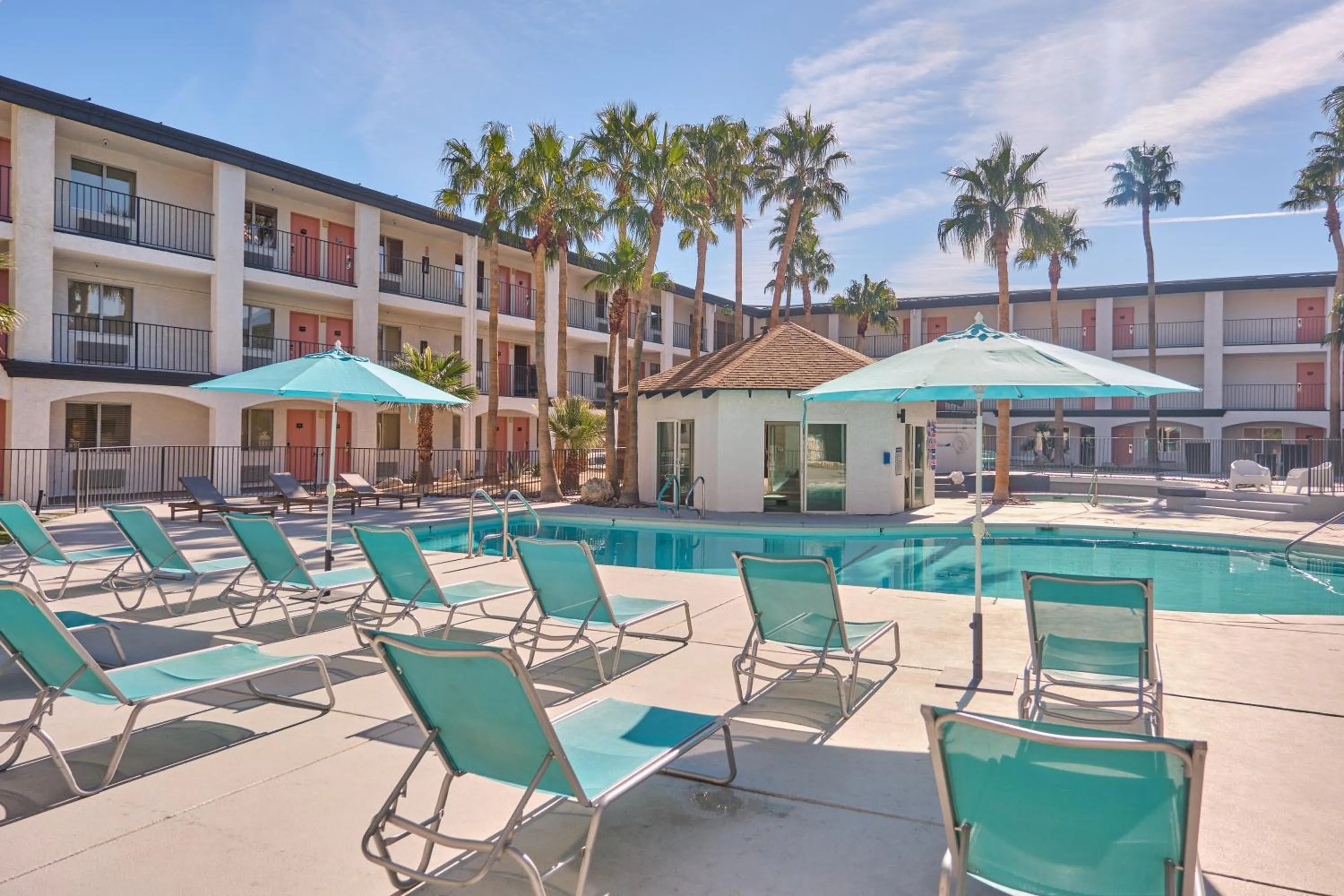 Swimming pool in Aqua Soleil Hotel and Mineral Water Spa