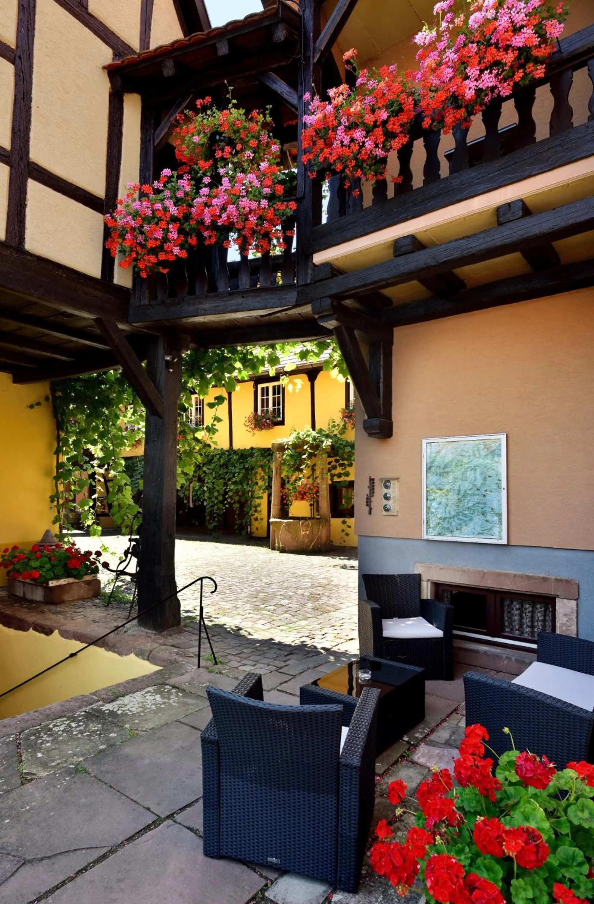 Balcony/Terrace in L'Abbaye d'Alspach