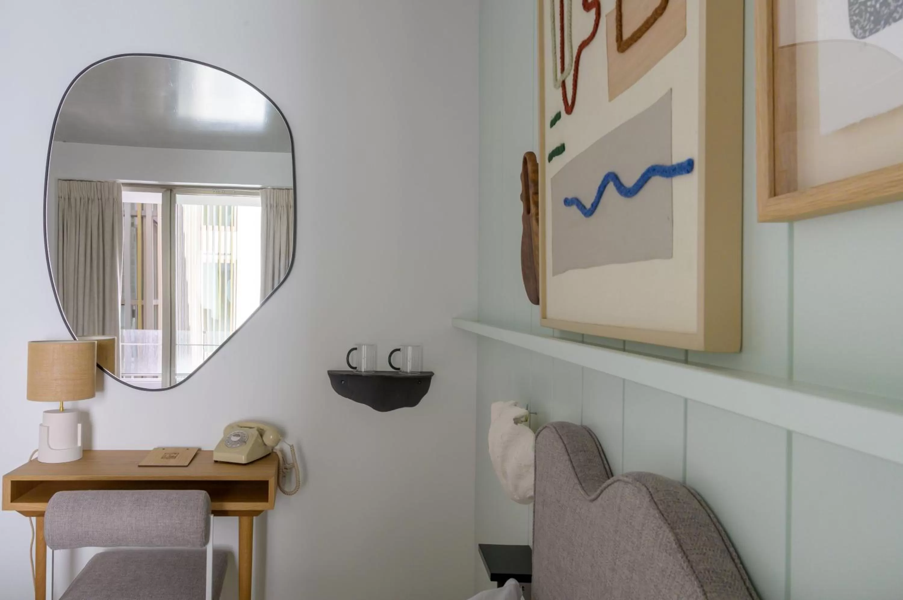 Bedroom in Hôtel de La Plage