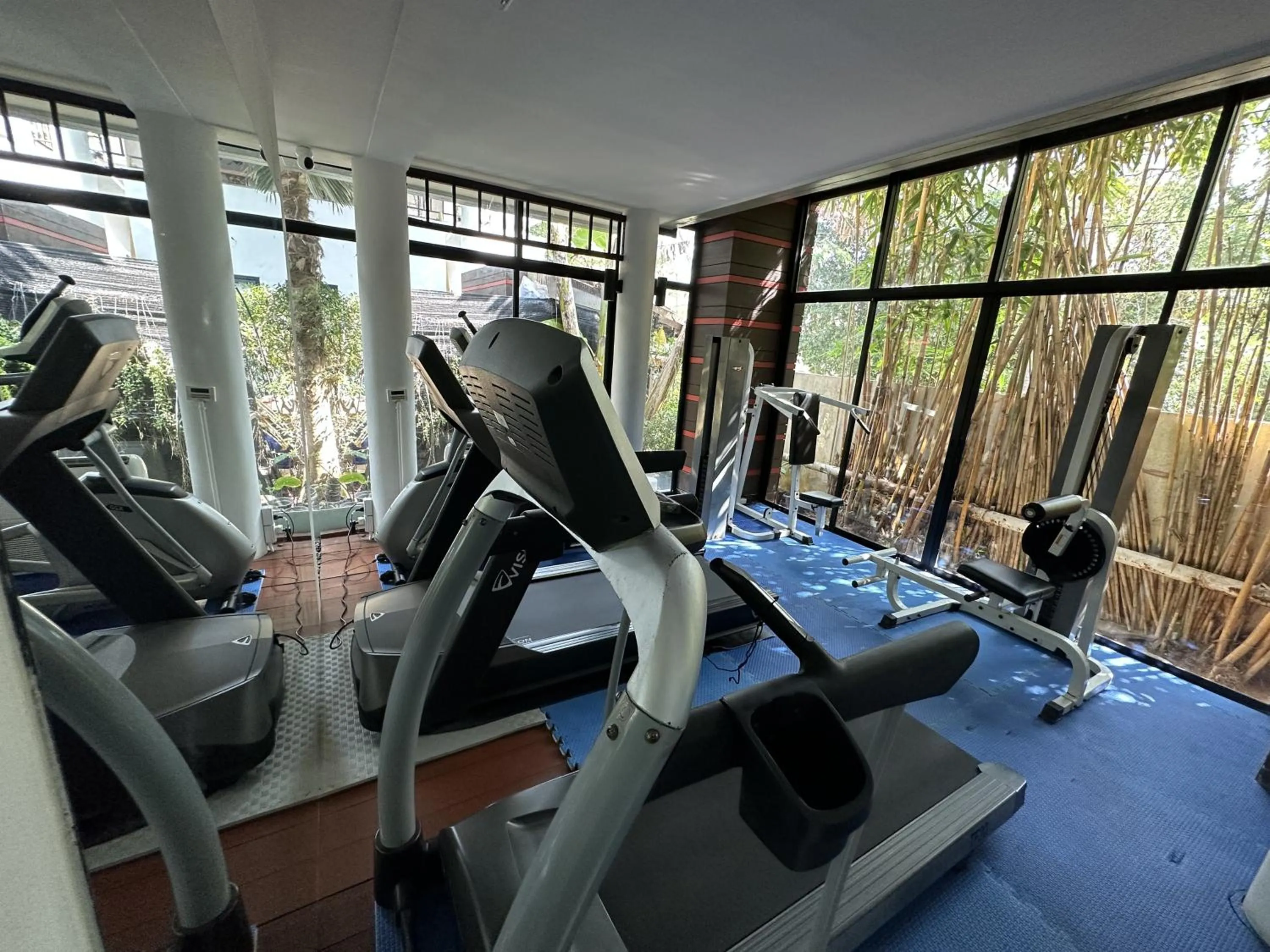 Fitness centre/facilities in Navatara Phuket Resort