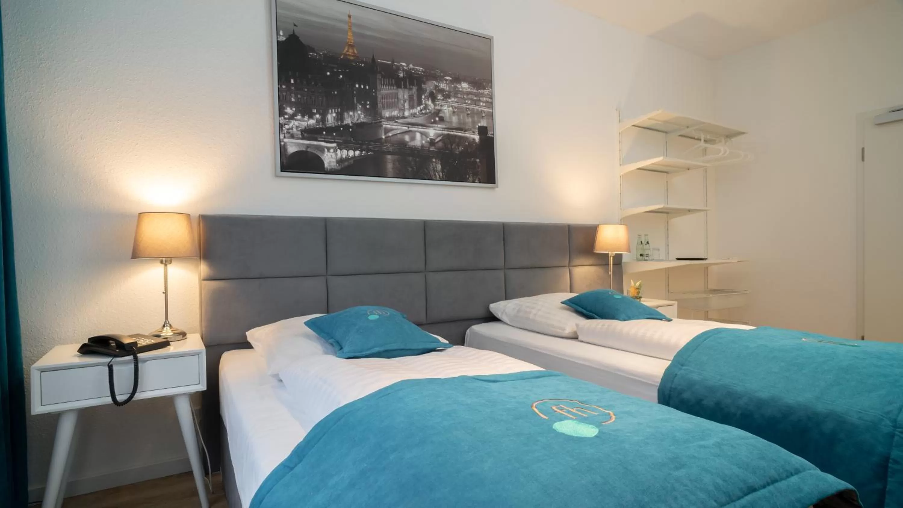 Bed in Friends Hotel Bad Salzuflen