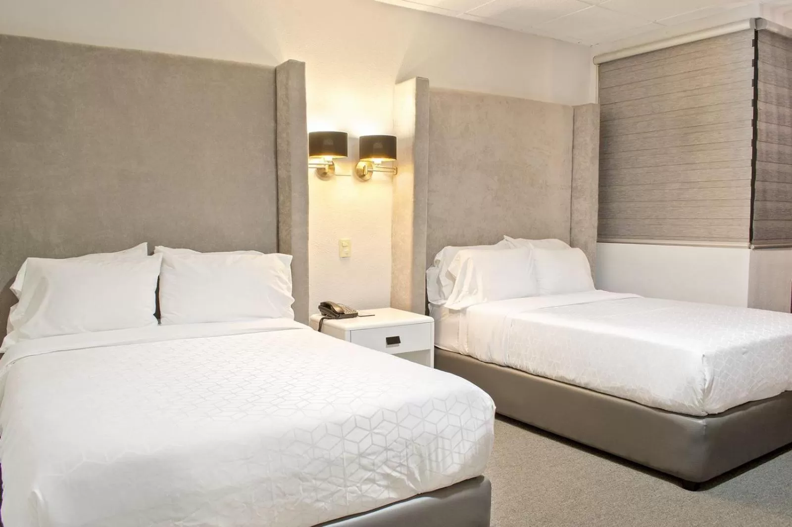 Bed in Hotel Posada San Antonio