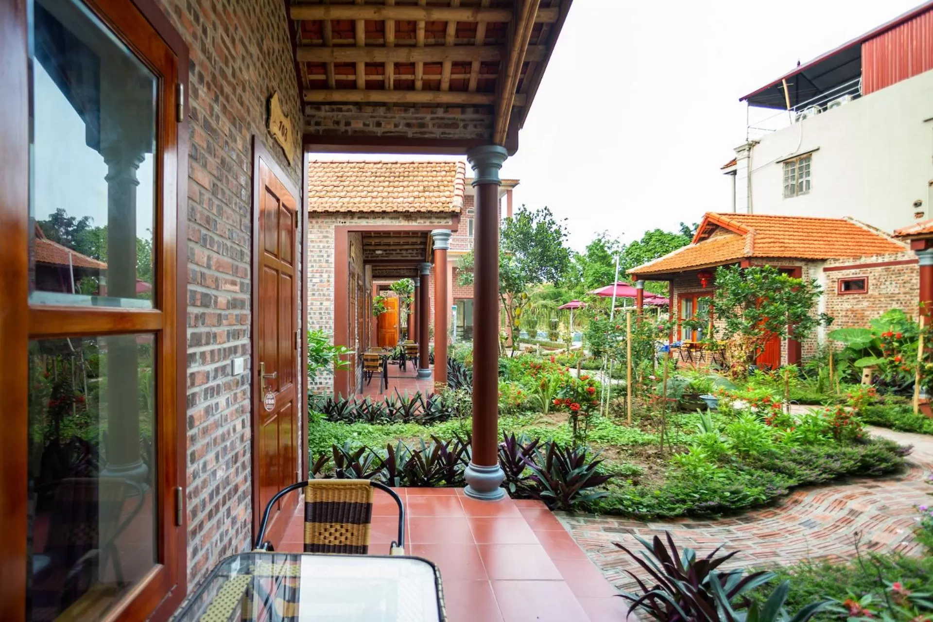 Patio in Ruby Homestay