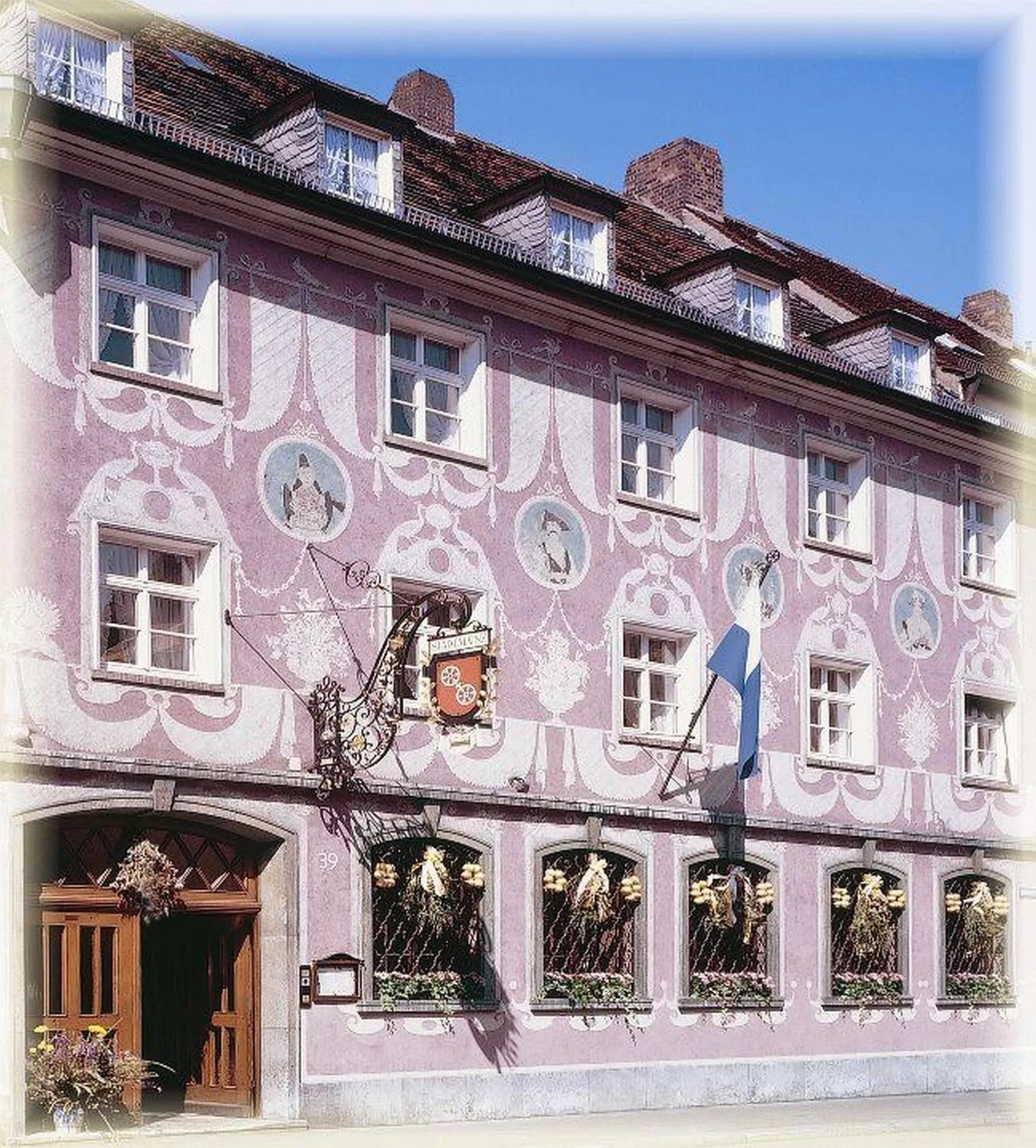 Property building in Hotel Zur Stadt Mainz in Würzburger Innenstadt
