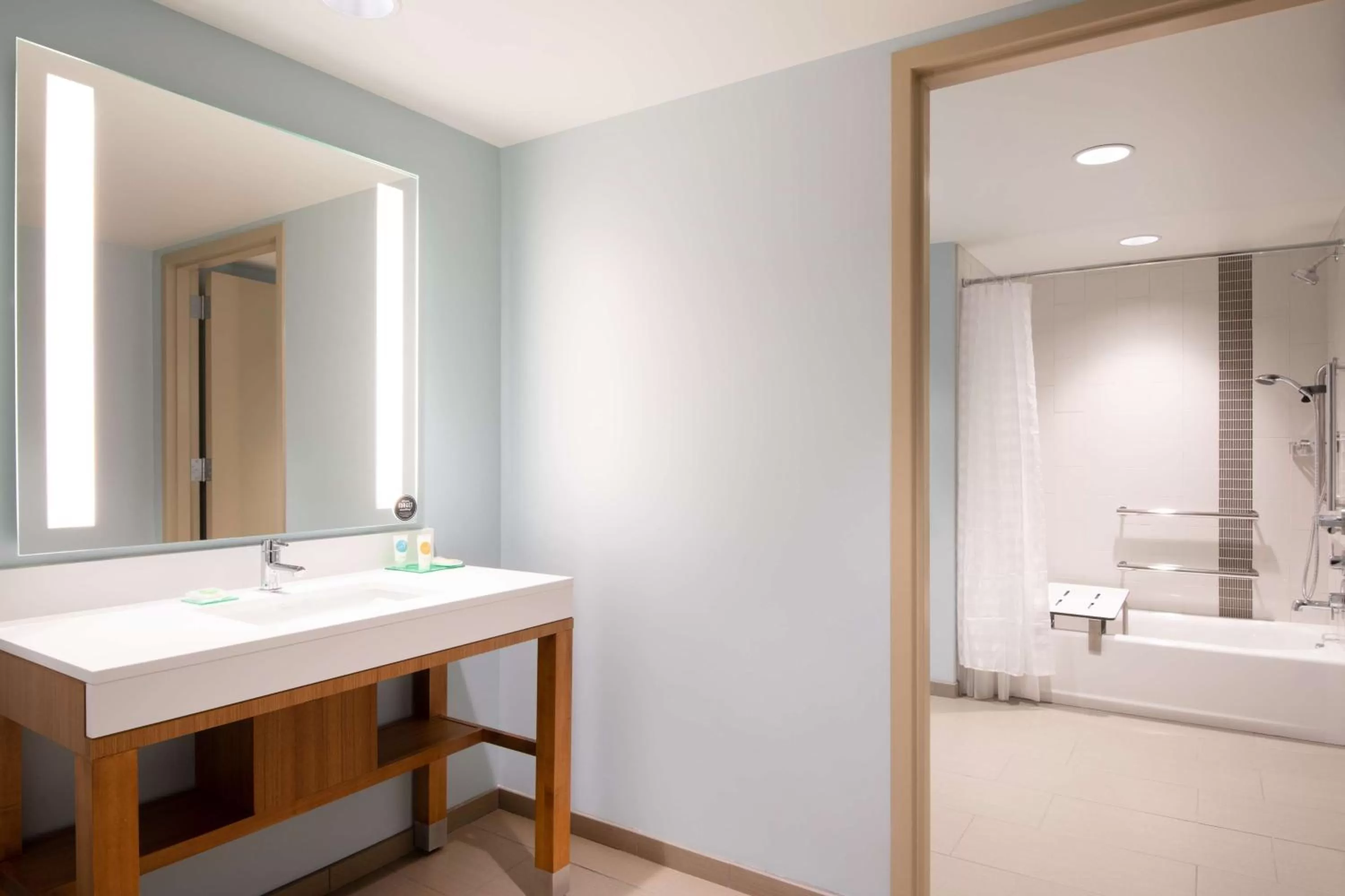 Bathroom in Hyatt Place Westminster Denver