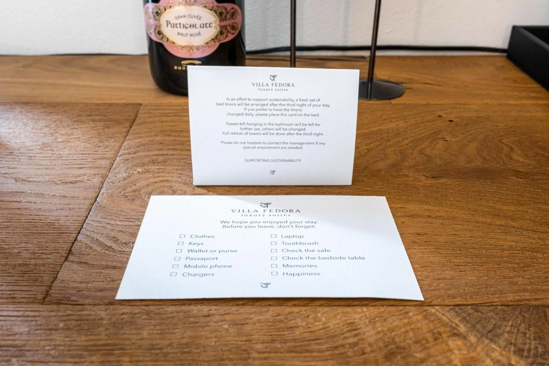 Decorative detail in Villa Fedora Luxury Suites