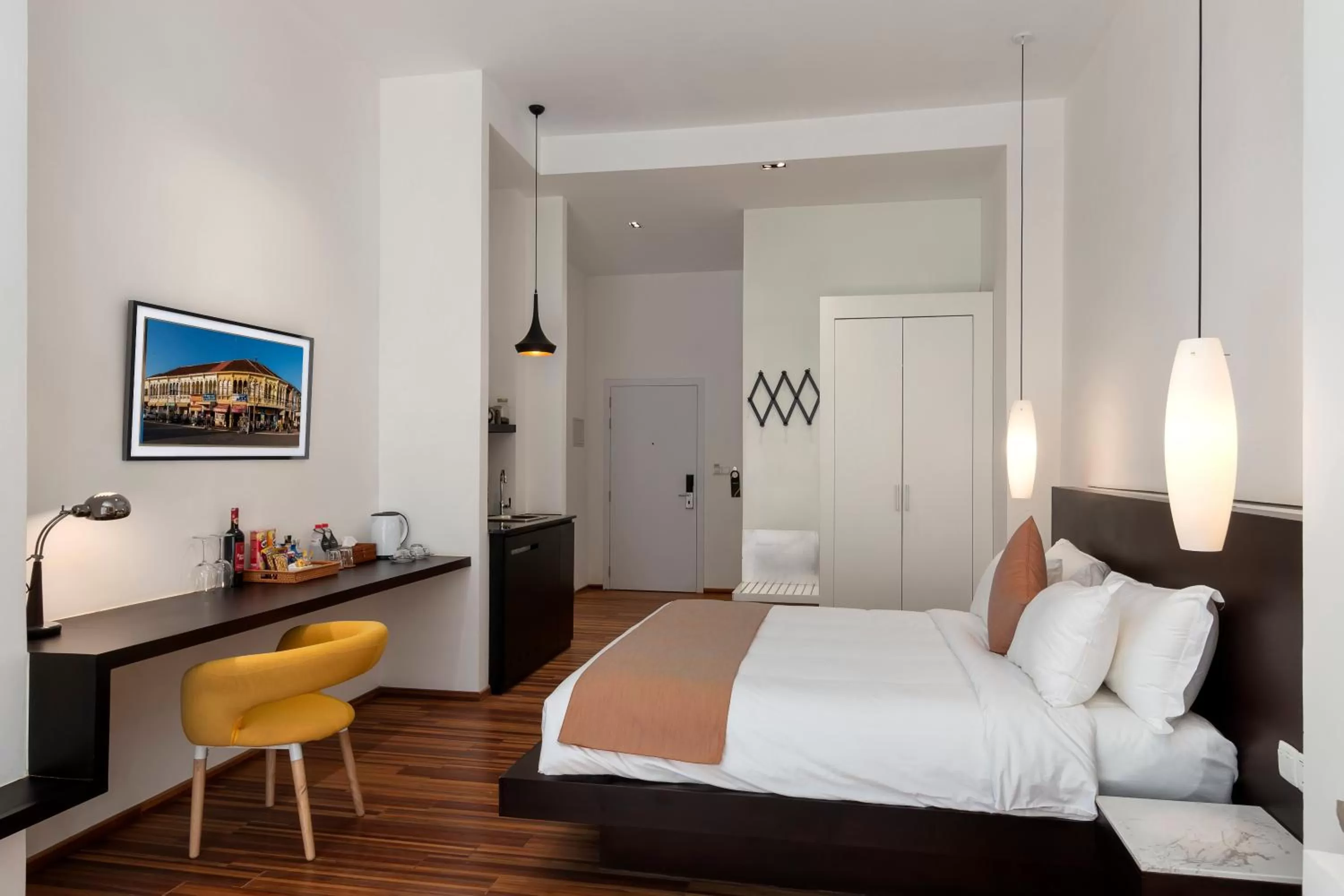 Bed in TAO Riverside Residence