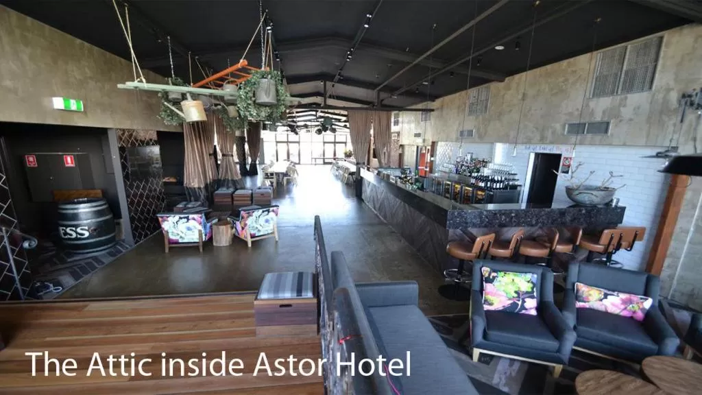 Restaurant/places to eat in The Astor Hotel Motel