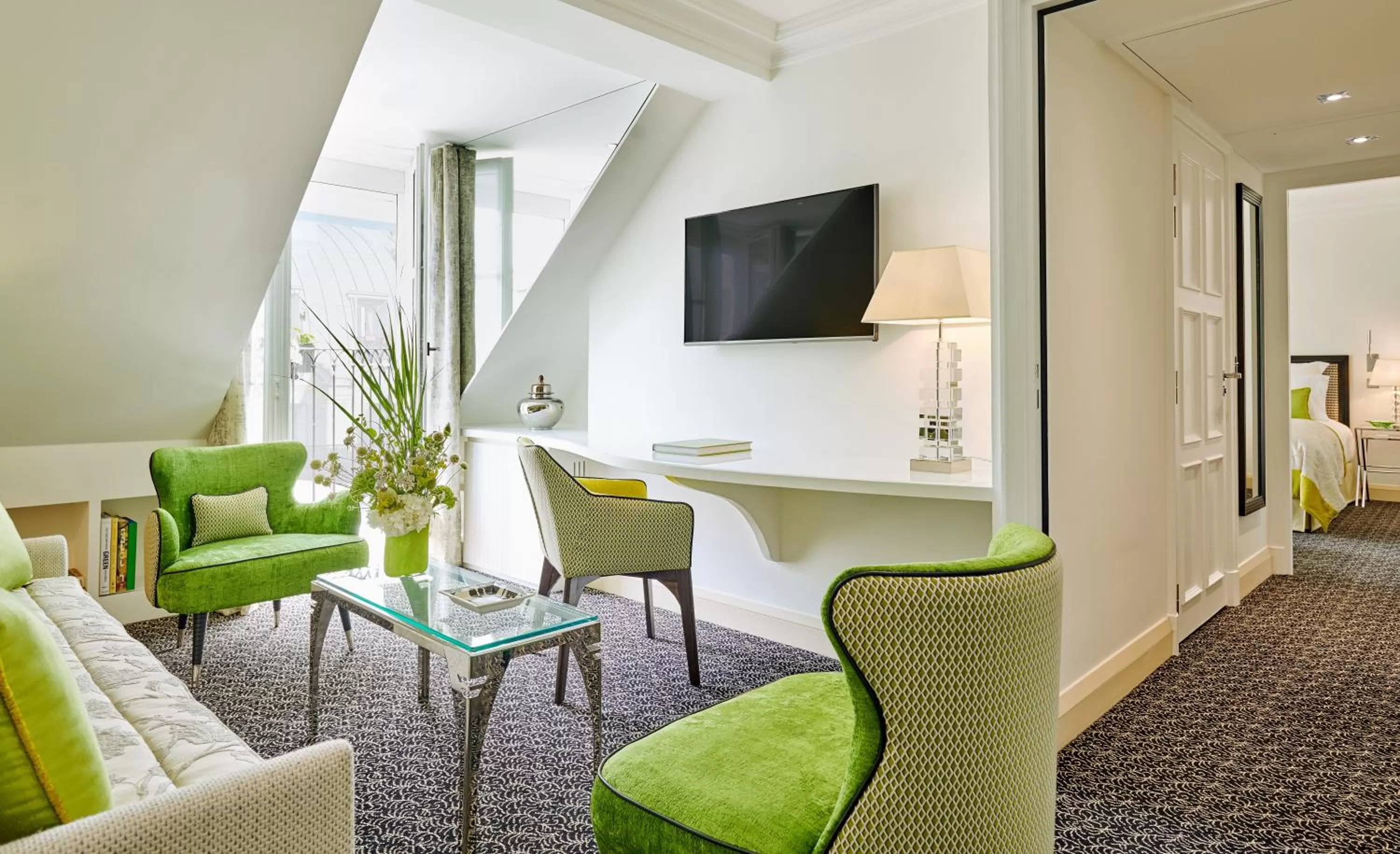 Balcony/Terrace in Le Burgundy Paris