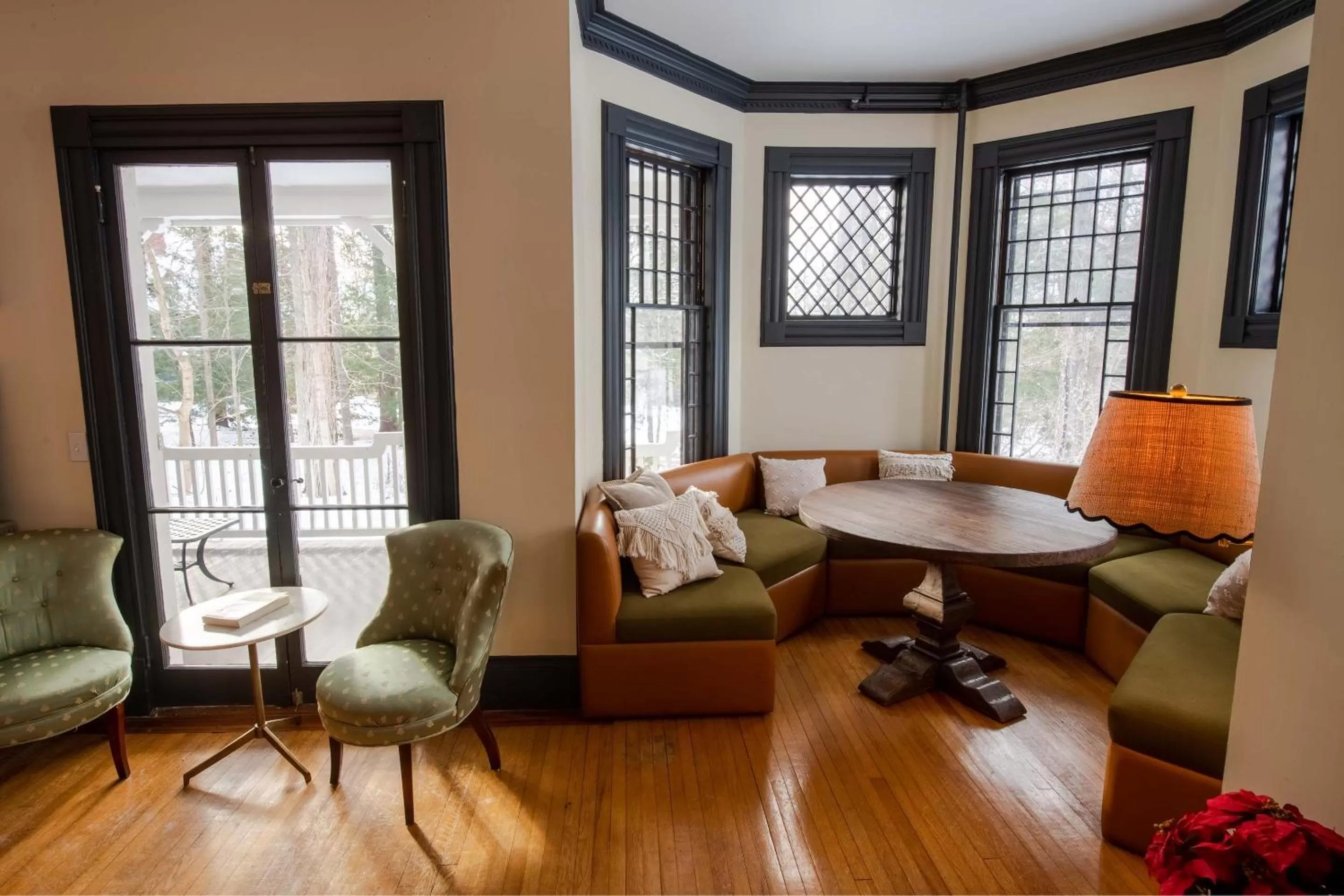 Seating area in The Constance by The Lenox Collection